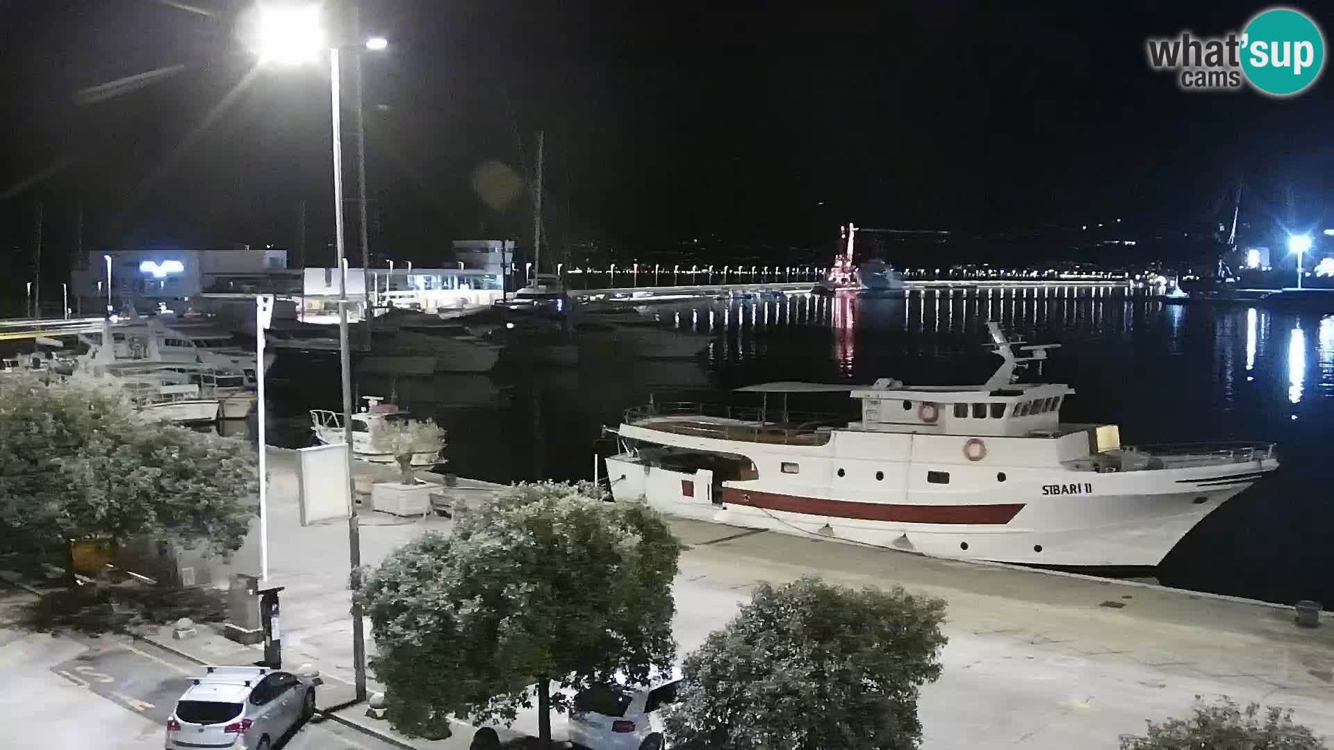 The Riva and Marina in Rijeka  – Live Webcam Croatia
