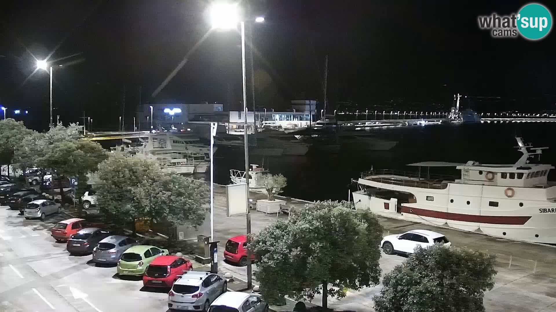 The Riva and Marina in Rijeka  – Live Webcam Croatia