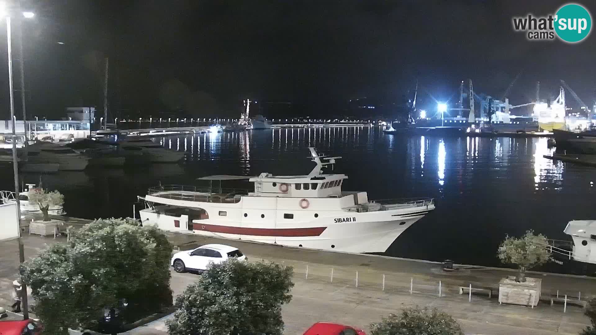 La Riva y Marina en Rijeka – Webcam en vivo Croacia