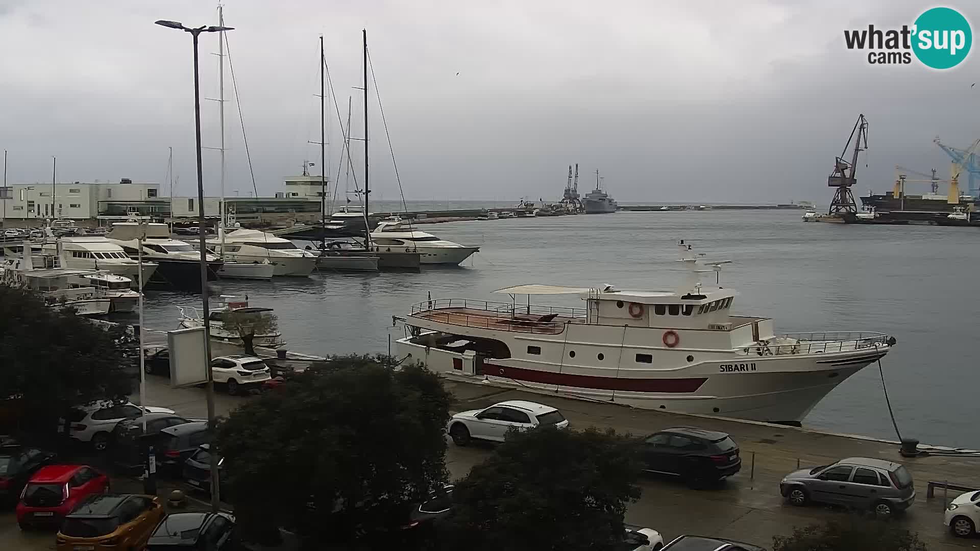 La Riva e la Marina a Rijeka (Fiume) – Live Webcam Croazia