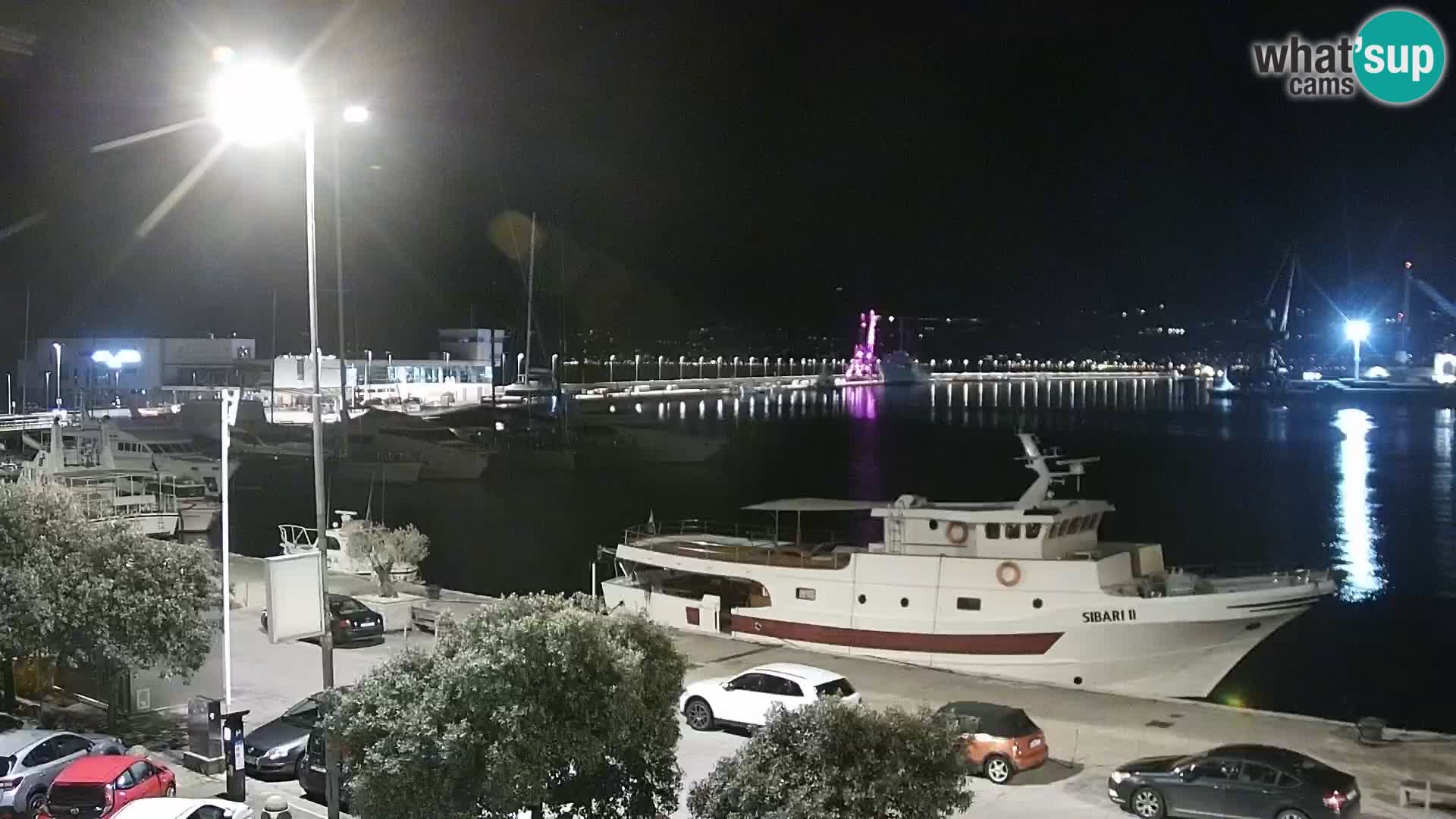 The Riva and Marina in Rijeka  – Live Webcam Croatia