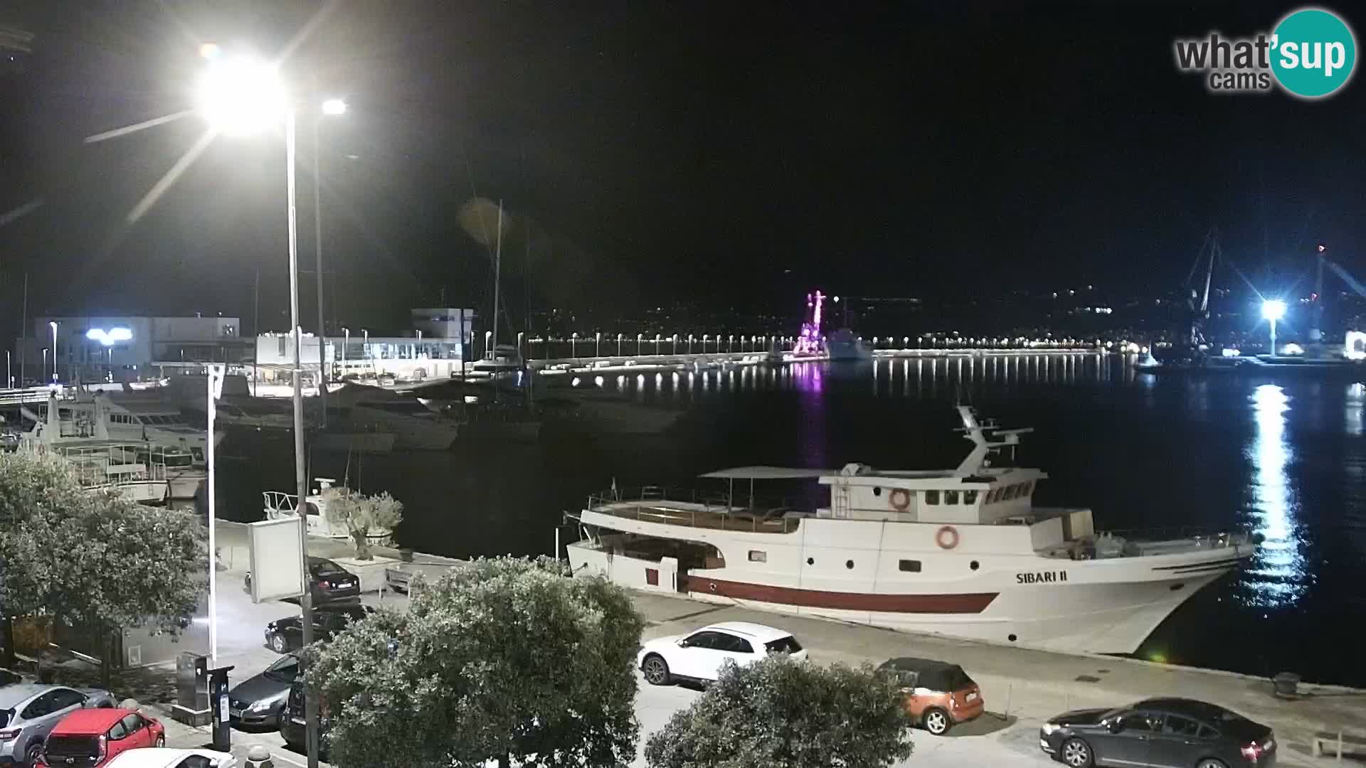 The Riva and Marina in Rijeka – Live Webcam Croatia