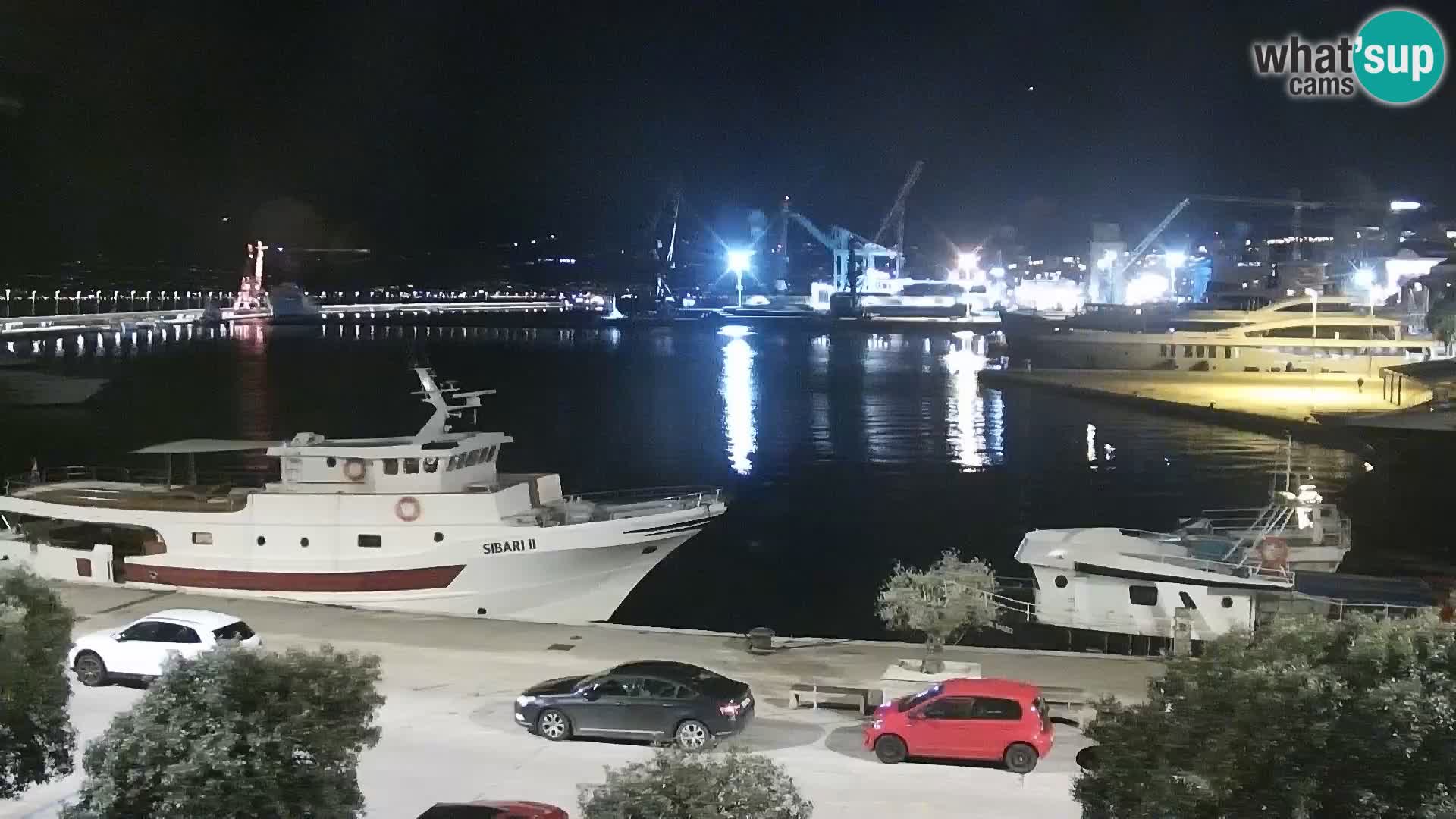 The Riva and Marina in Rijeka  – Live Webcam Croatia