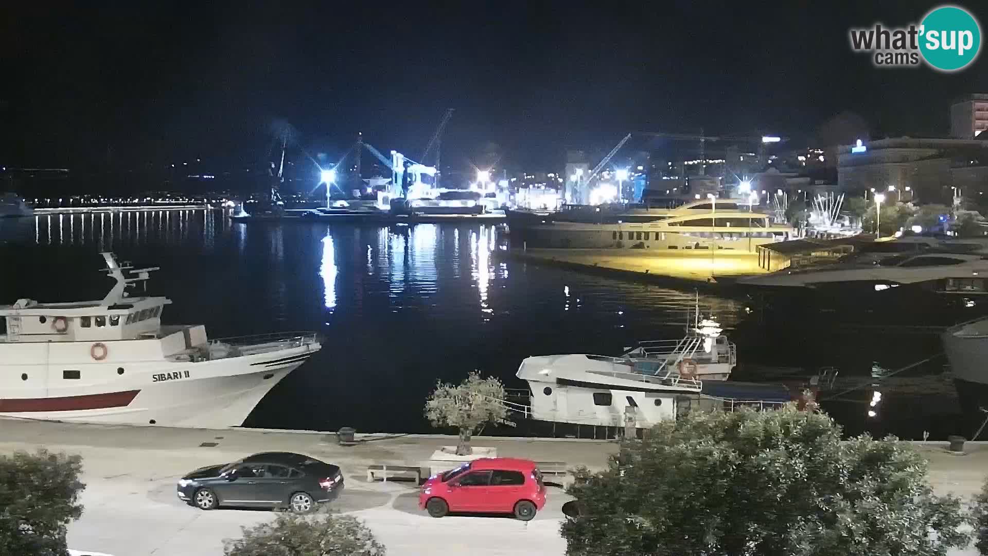 La Riva e la Marina a Rijeka (Fiume) – Live Webcam Croazia