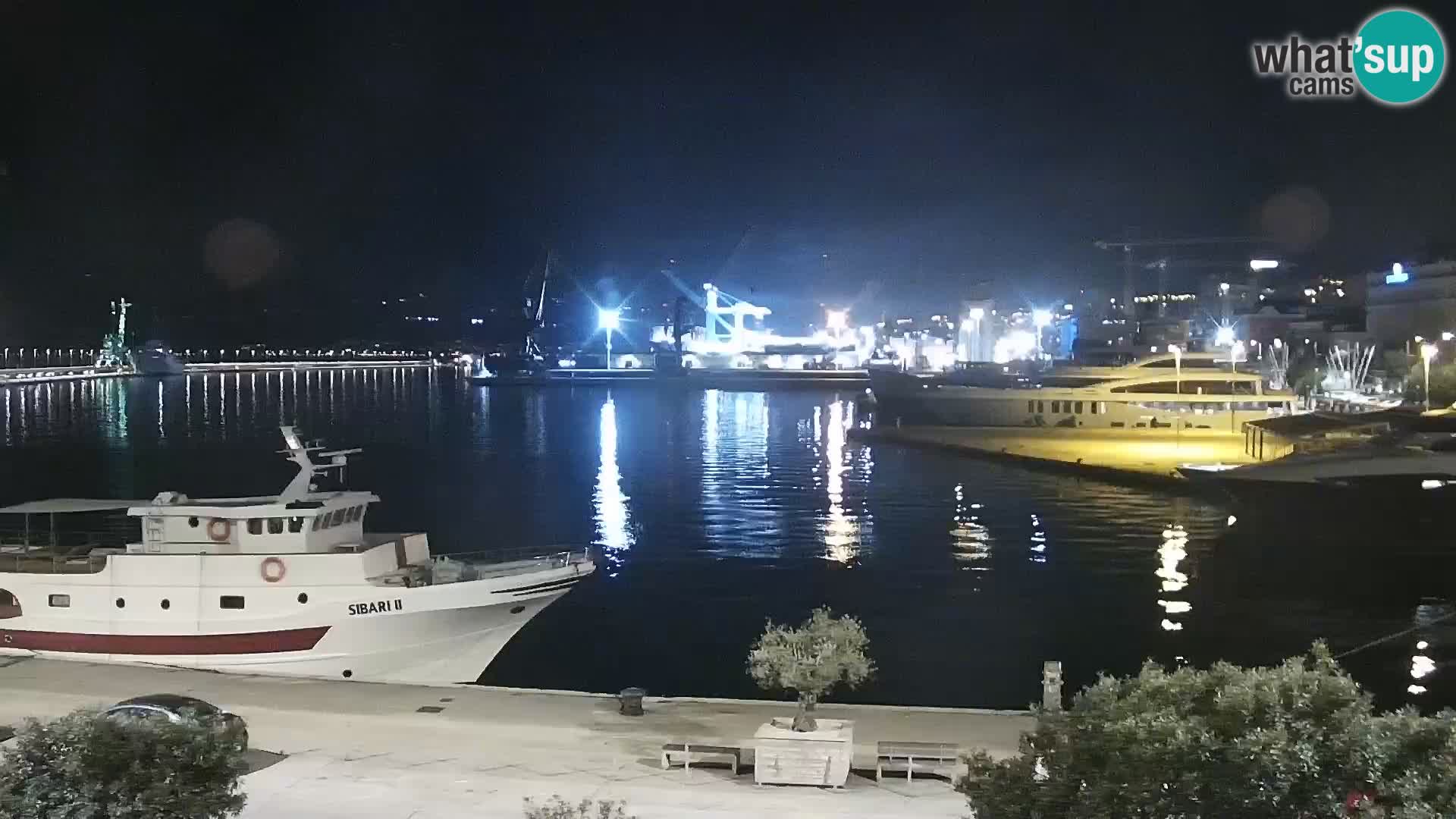 La Riva e la Marina a Rijeka (Fiume) – Live Webcam Croazia