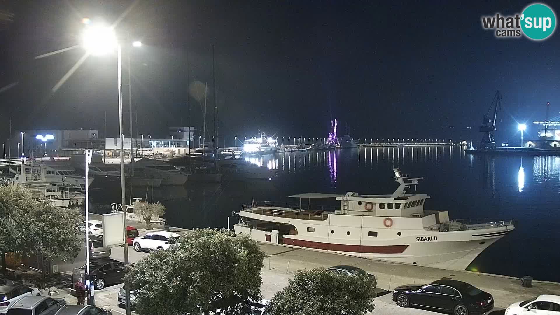 La Riva y Marina en Rijeka – Webcam en vivo Croacia
