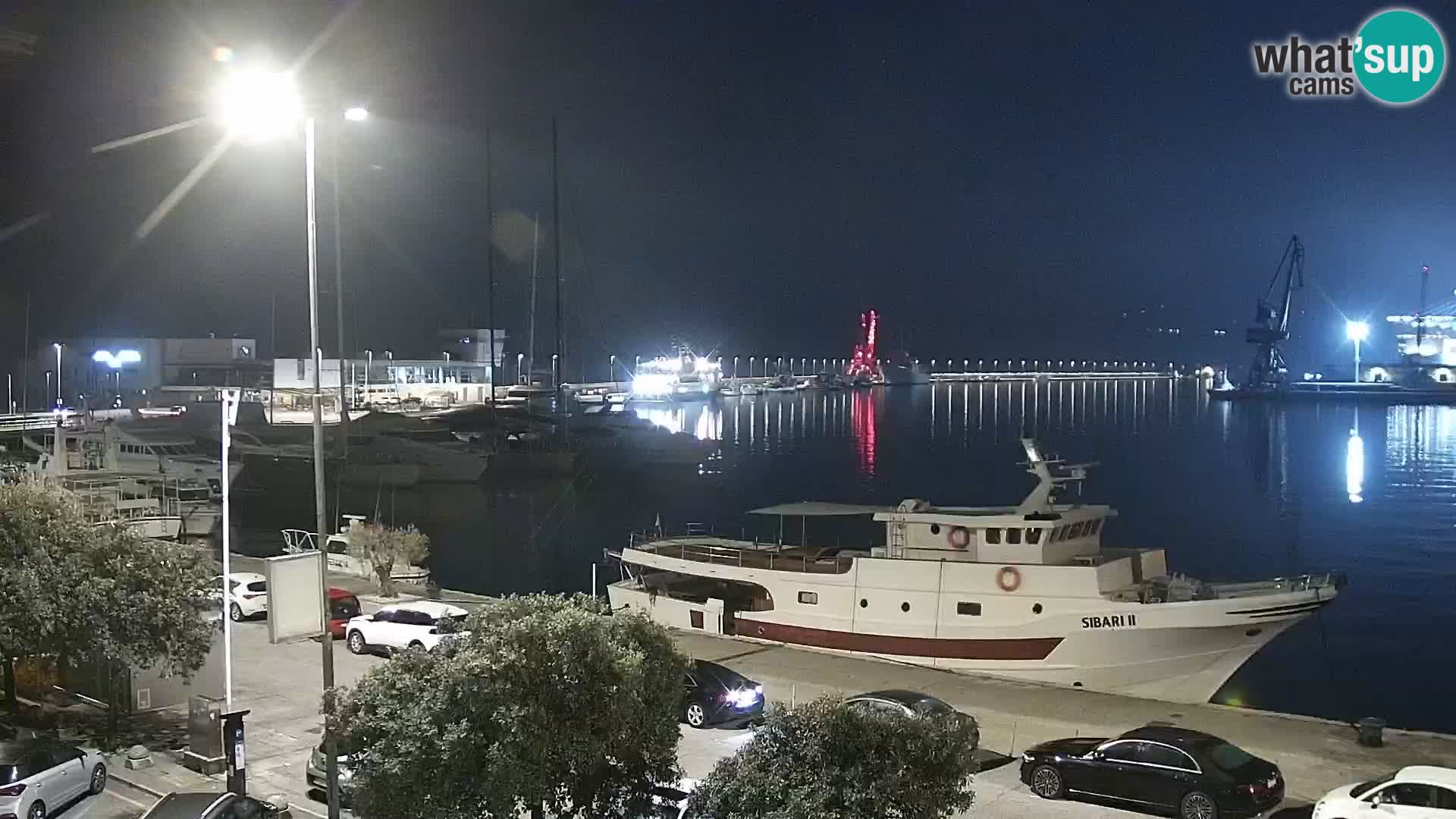 La Riva e la Marina a Rijeka (Fiume) – Live Webcam Croazia