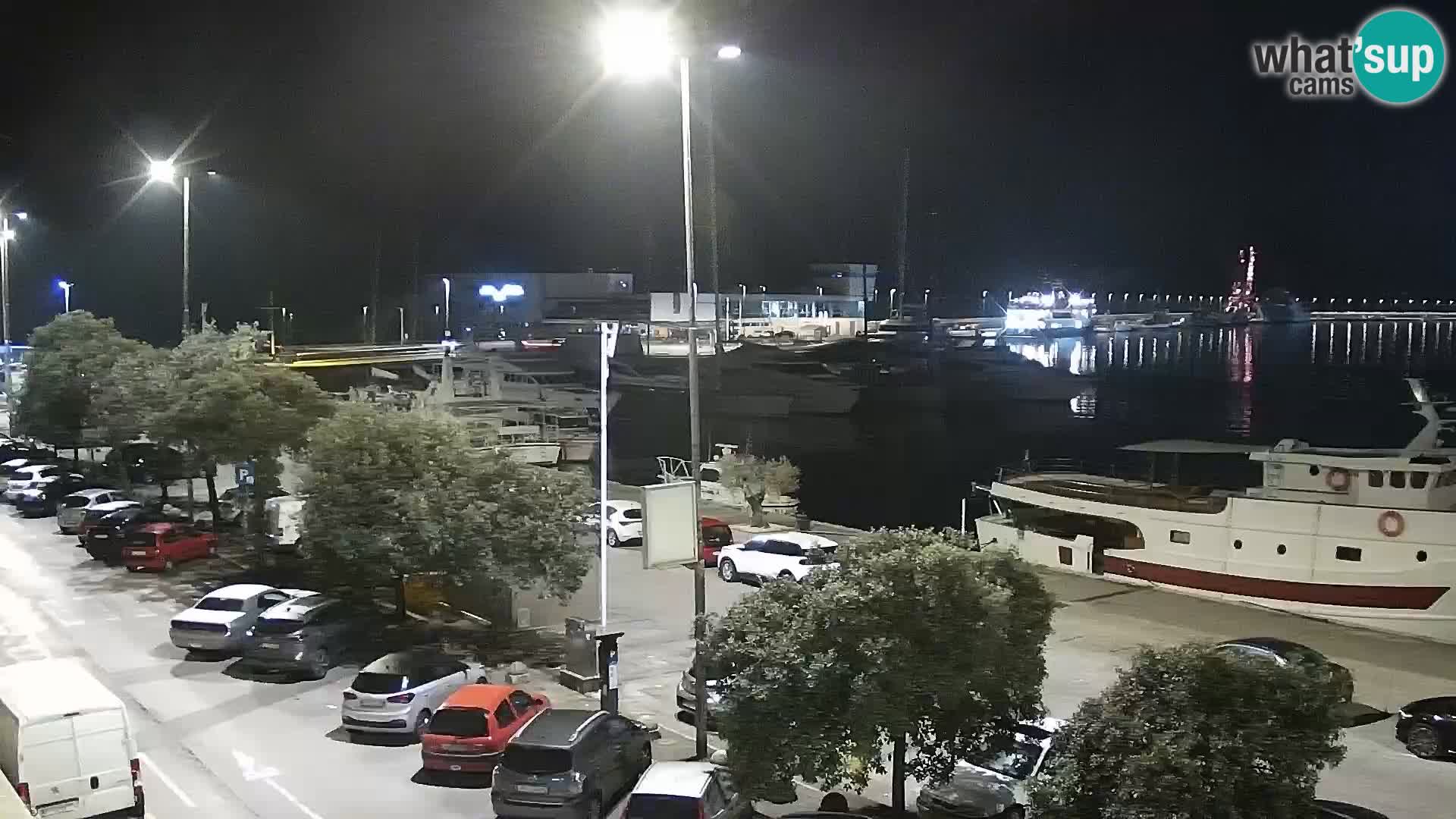 La Riva e la Marina a Rijeka (Fiume) – Live Webcam Croazia
