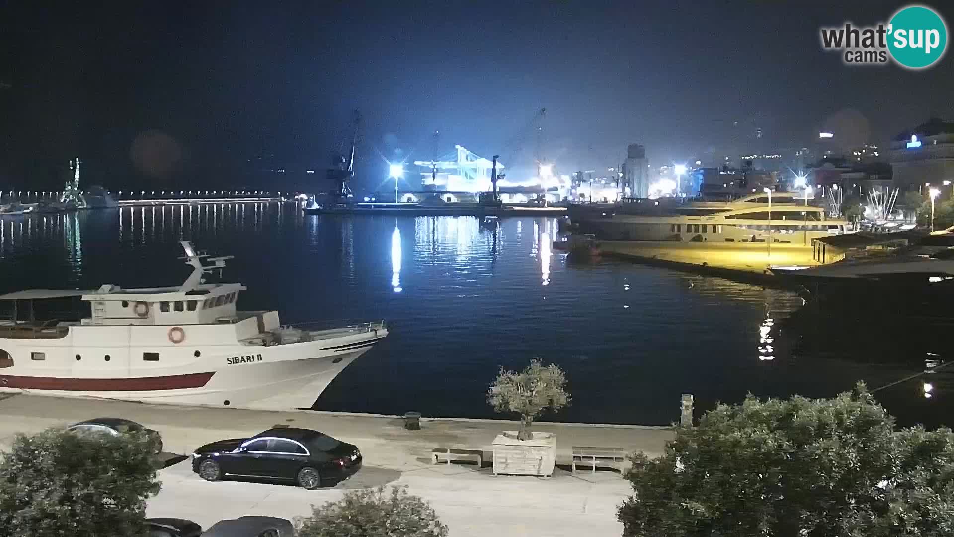 La Riva et Marina à Rijeka – Live Webcam Croatie