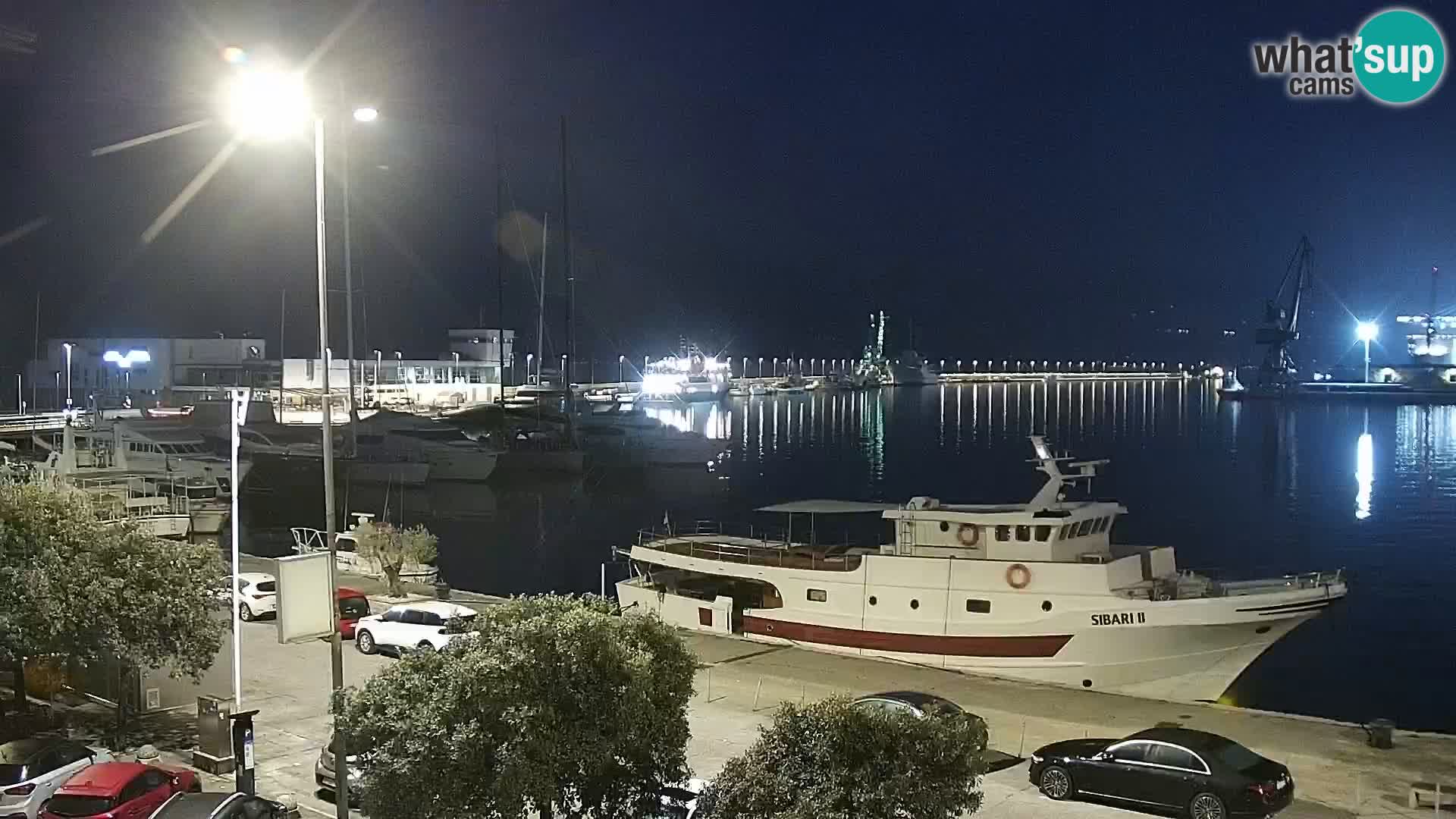 La Riva et Marina à Rijeka – Live Webcam Croatie