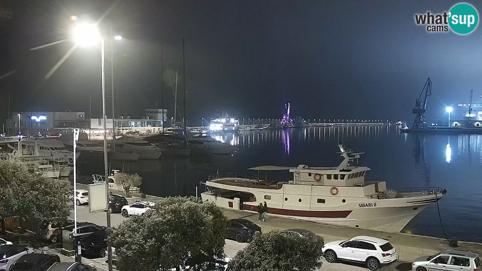 The Riva and Marina in Rijeka – Live Webcam Croatia
