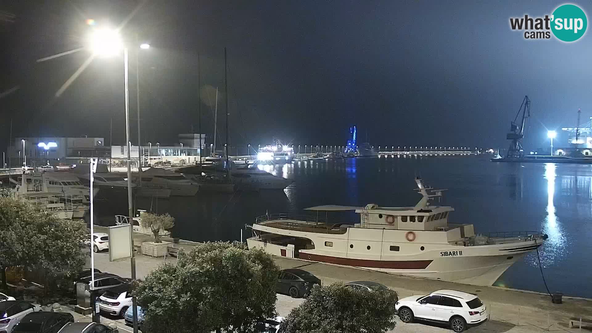 La Riva e la Marina a Rijeka (Fiume) – Live Webcam Croazia