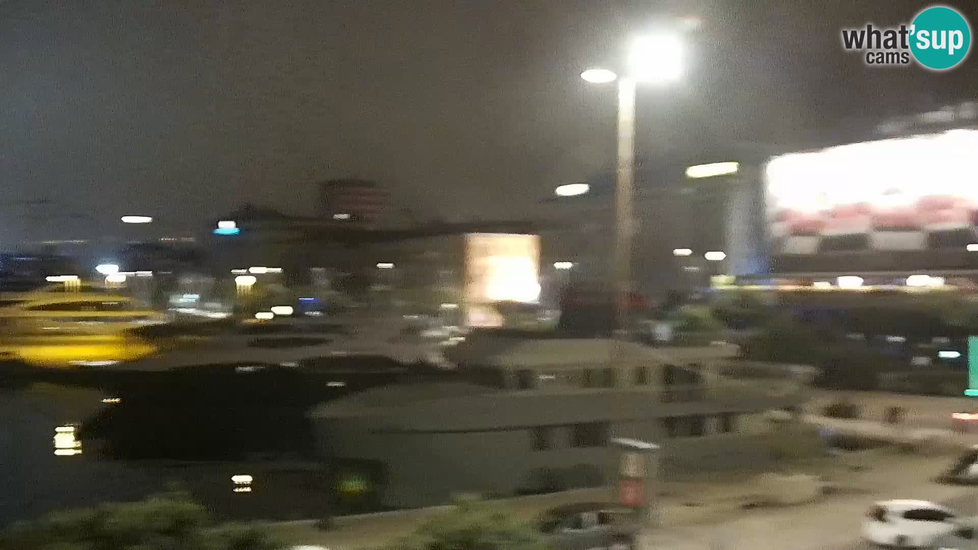 The Riva and Marina in Rijeka  – Live Webcam Croatia