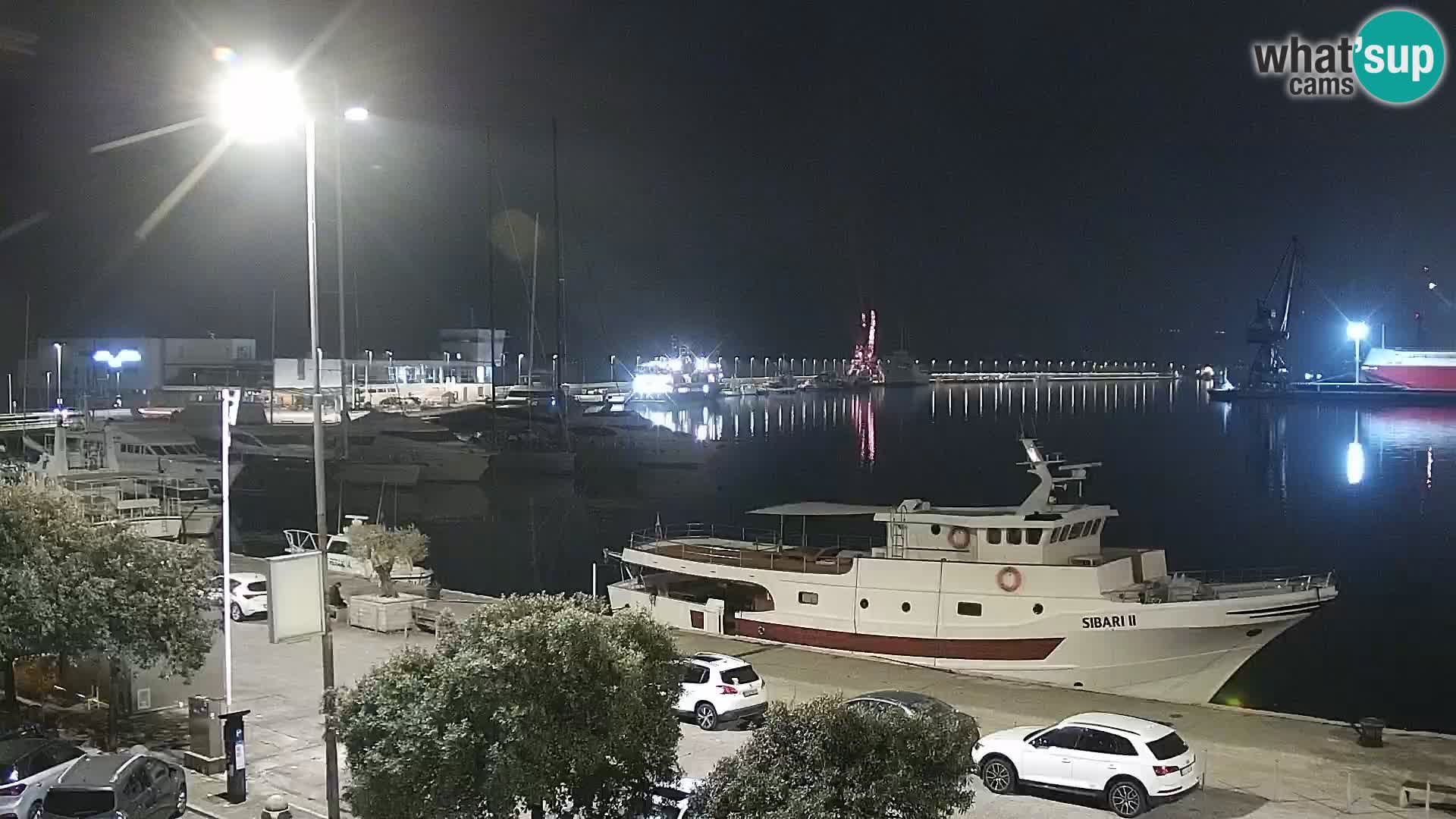 La Riva y Marina en Rijeka – Webcam en vivo Croacia