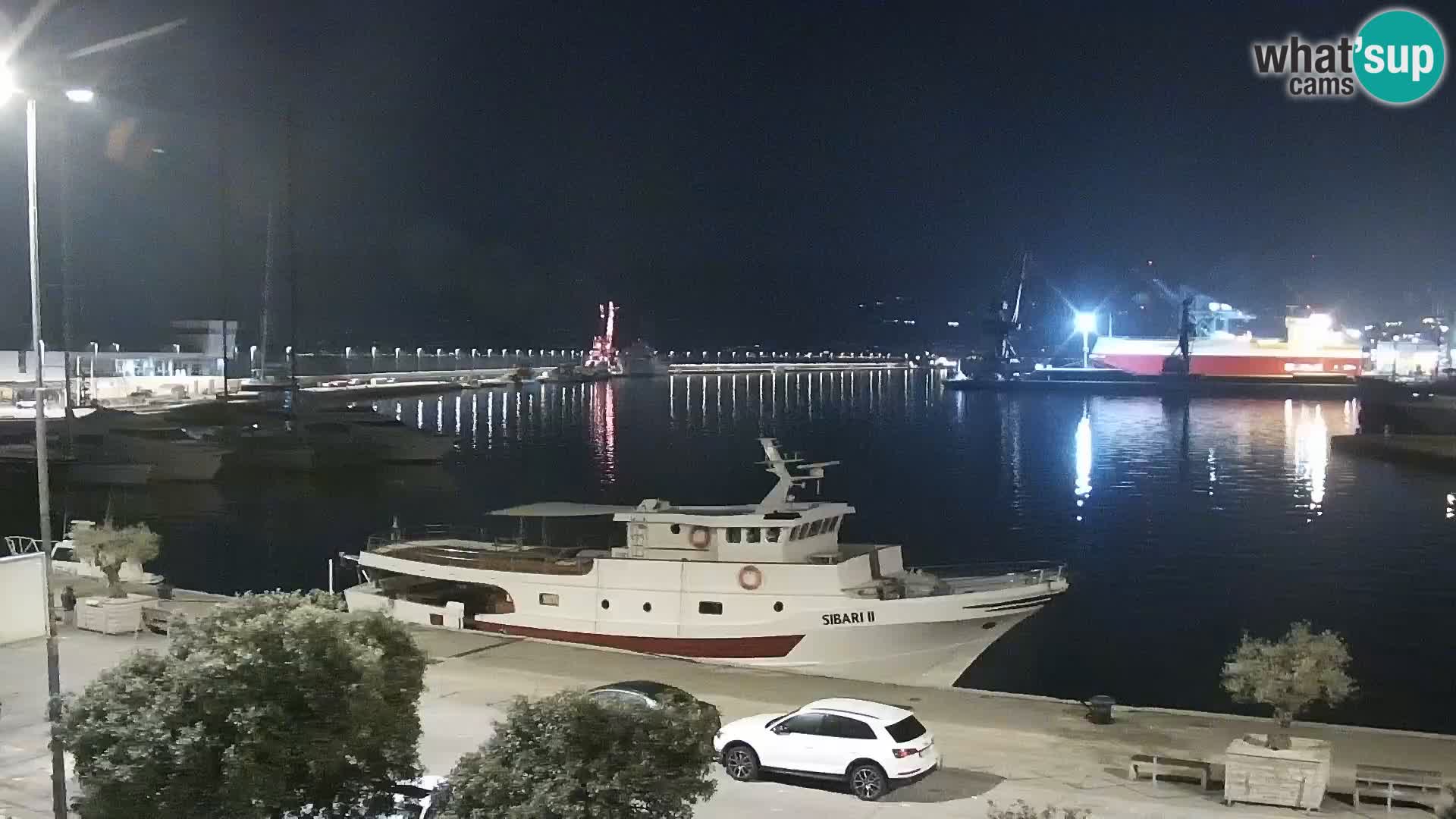Die Riva und Marina in Rijeka – Live Webcam Kroatien