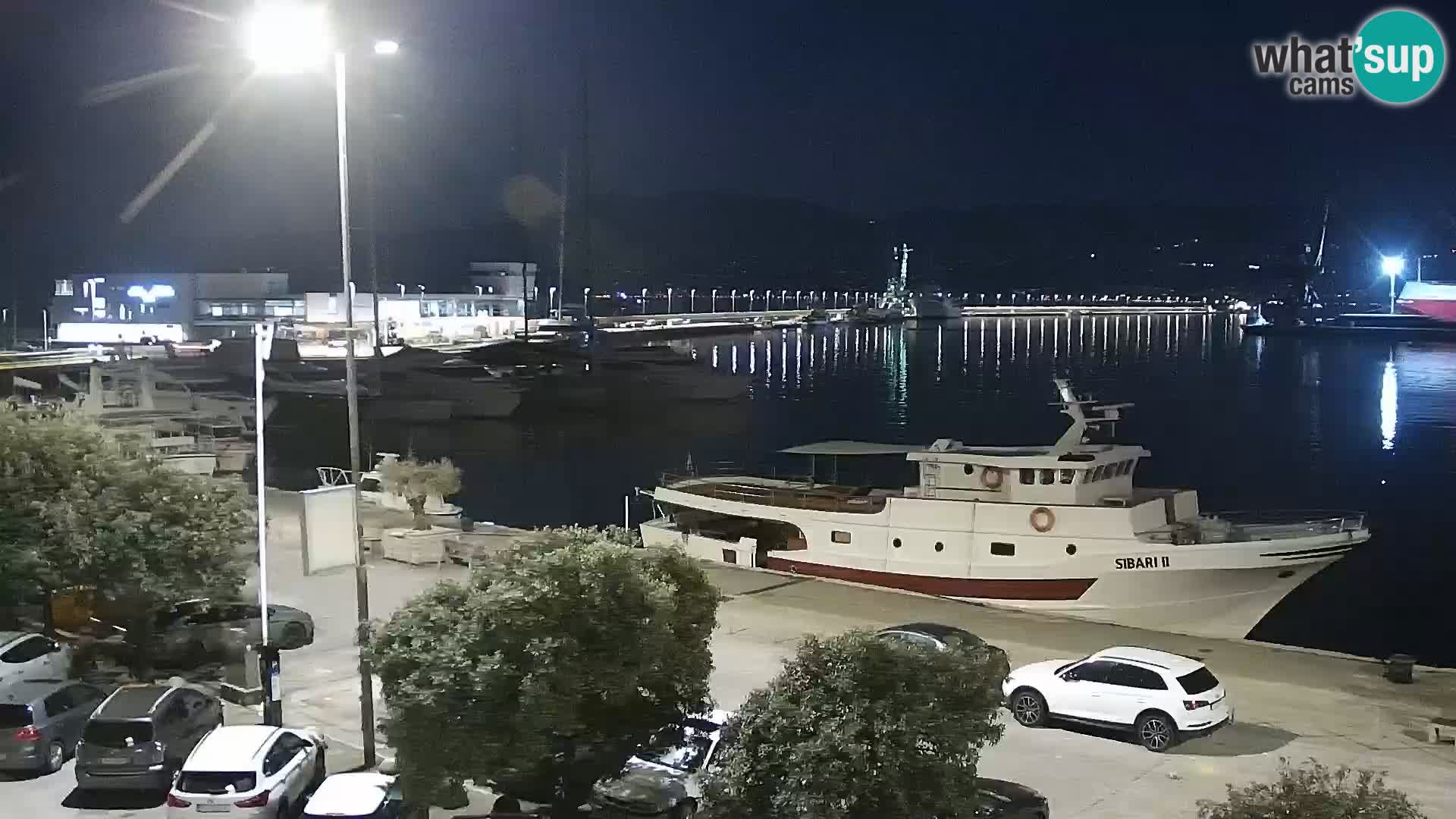 La Riva et Marina à Rijeka – Live Webcam Croatie