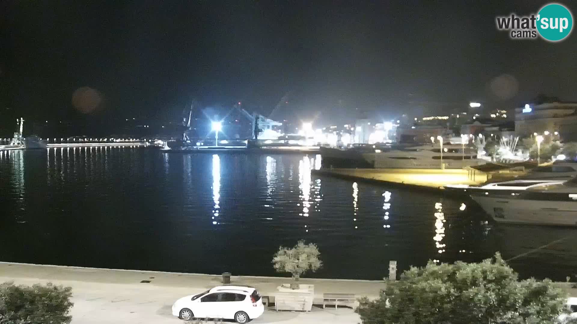 La Riva y Marina en Rijeka – Webcam en vivo Croacia