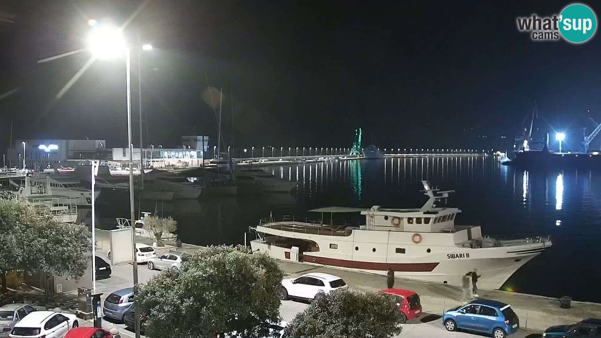 The Riva and Marina in Rijeka  – Live Webcam Croatia