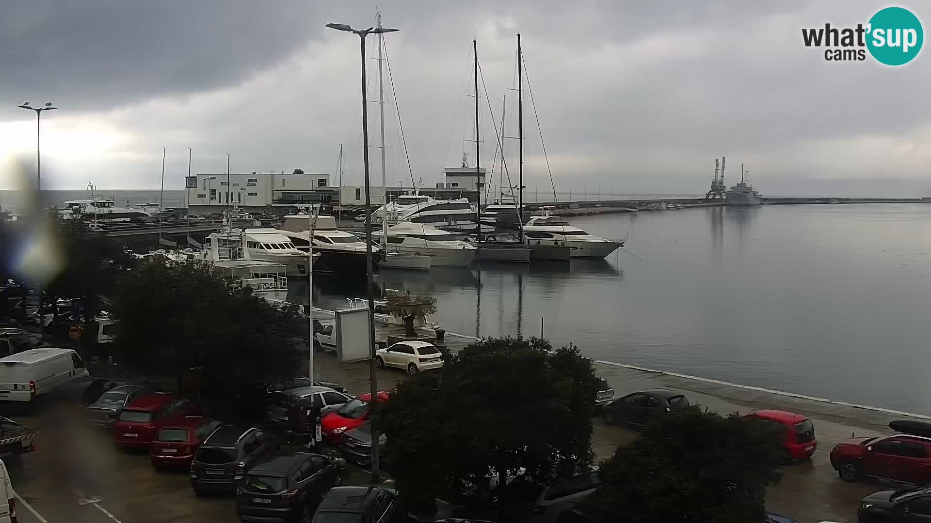 Riva i Marina u Rijeci – Web kamera uživo u Hrvatskoj