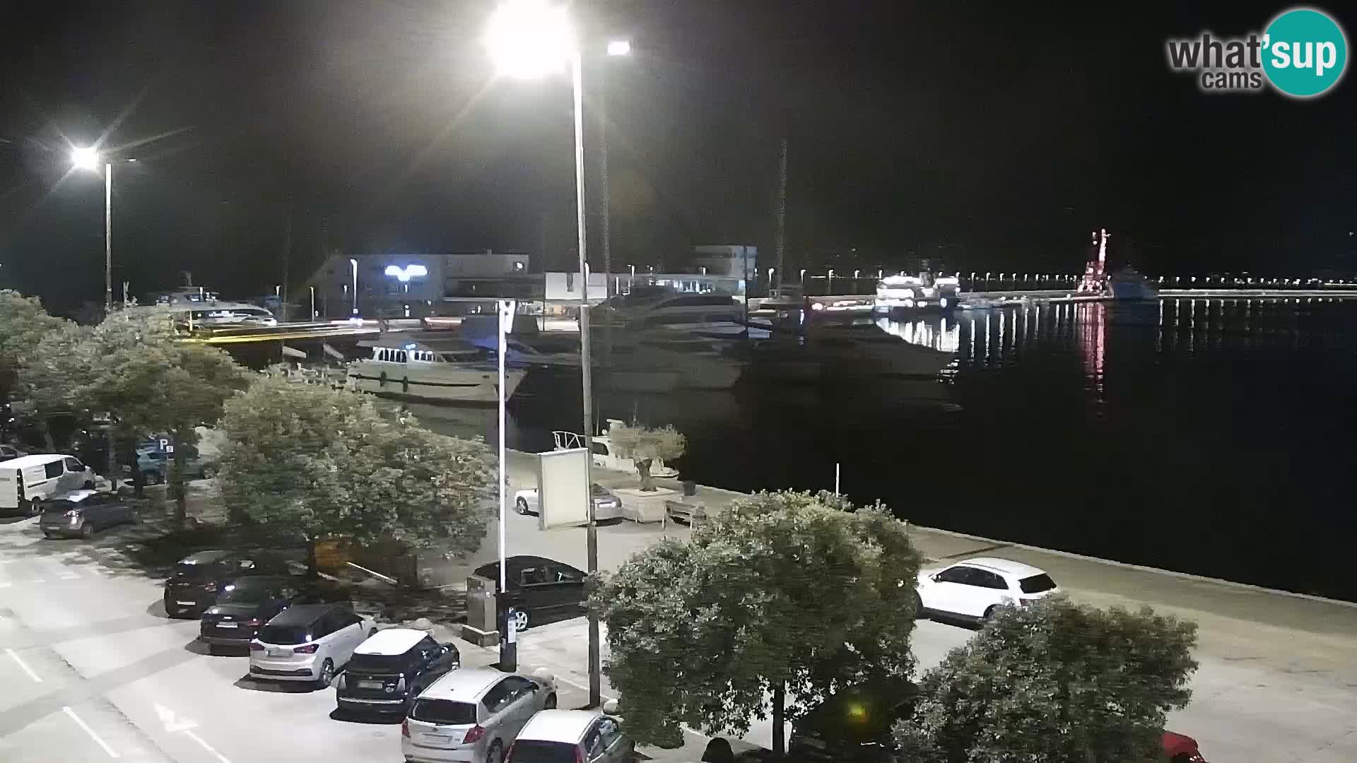La Riva et Marina à Rijeka – Live Webcam Croatie