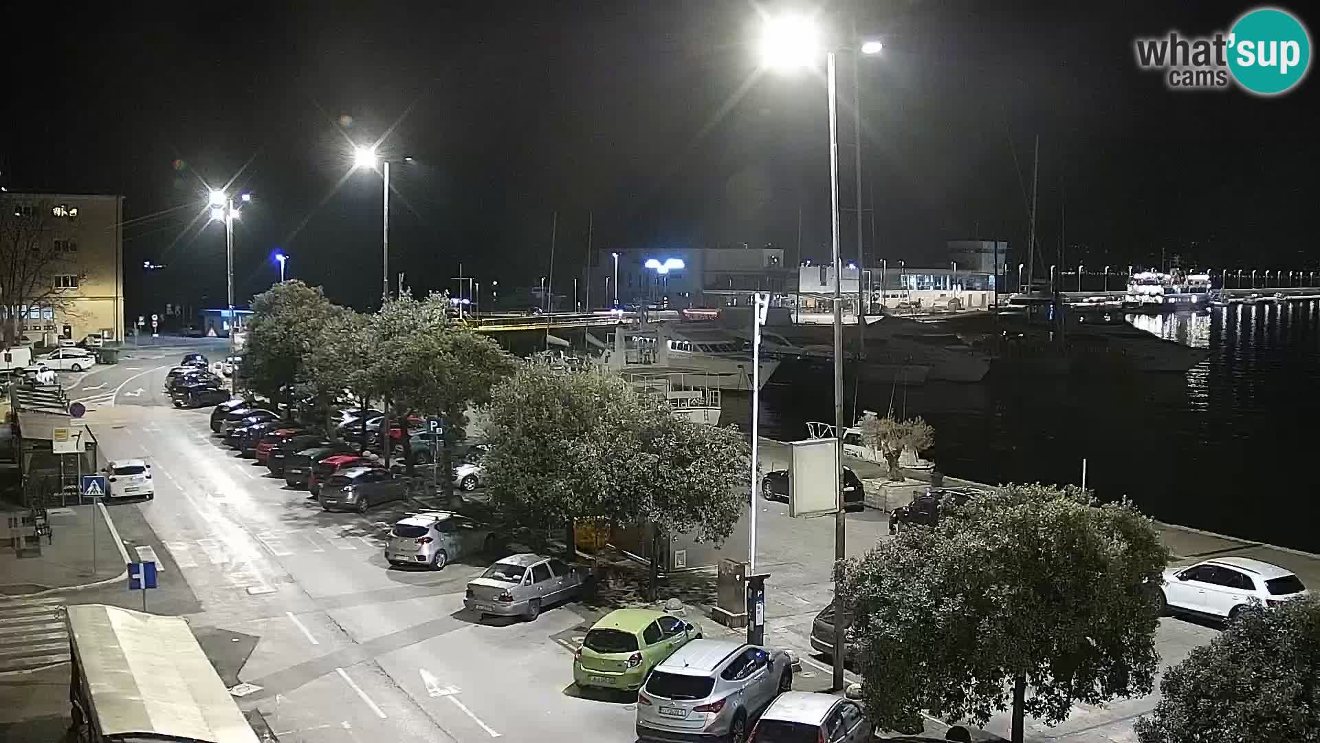 La Riva e la Marina a Rijeka (Fiume) – Live Webcam Croazia