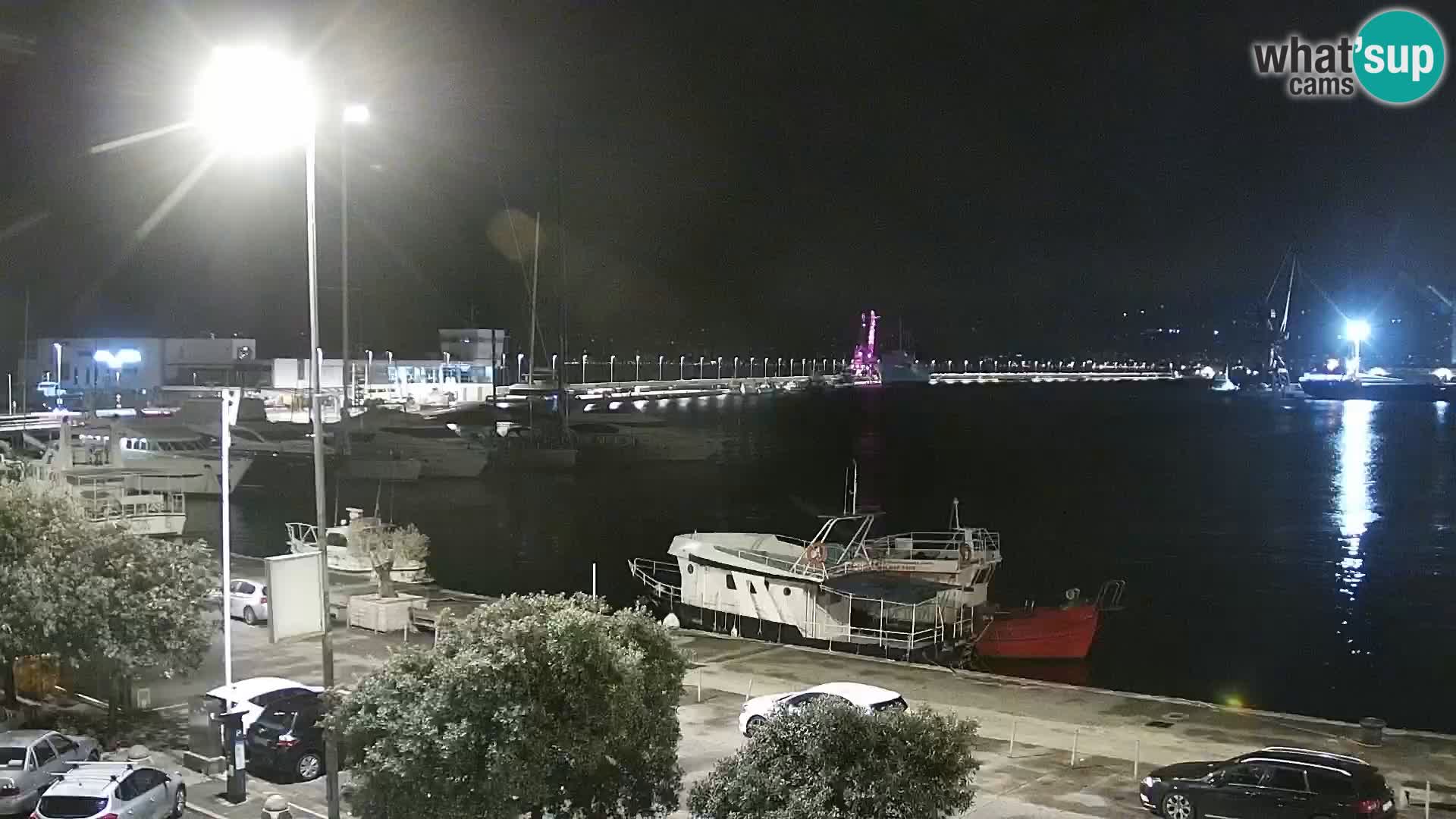 Riva i Marina u Rijeci – Web kamera uživo u Hrvatskoj