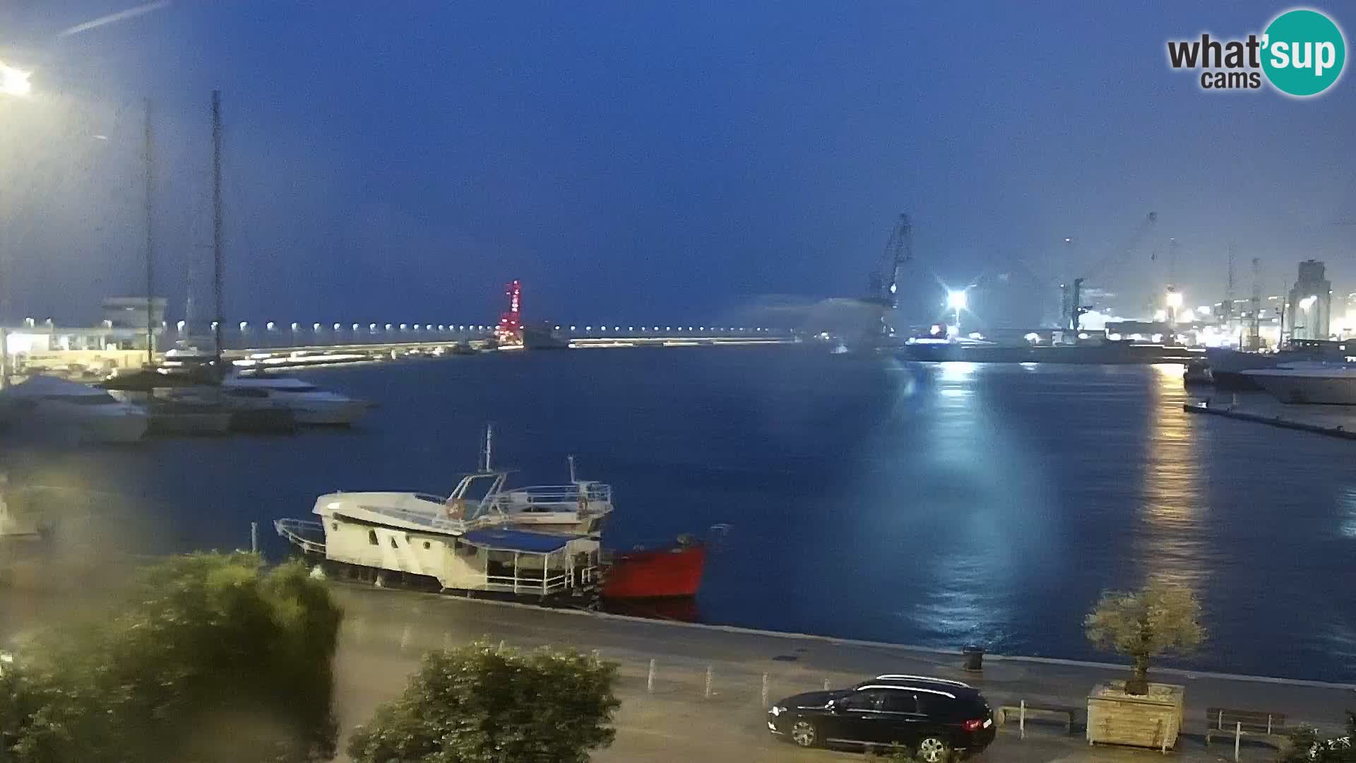 Riva i Marina u Rijeci – Web kamera uživo u Hrvatskoj