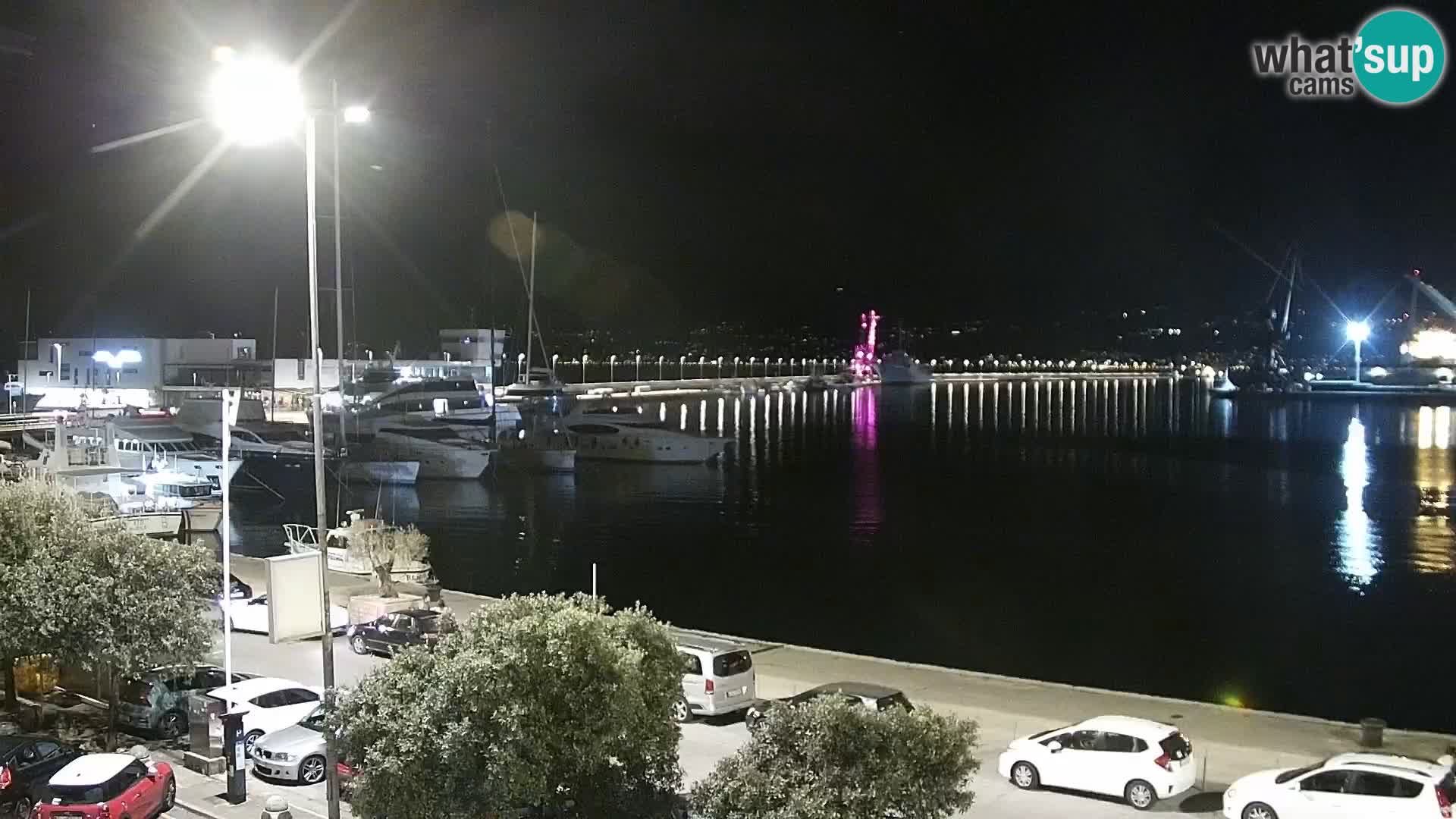 Riva i Marina u Rijeci – Web kamera uživo u Hrvatskoj