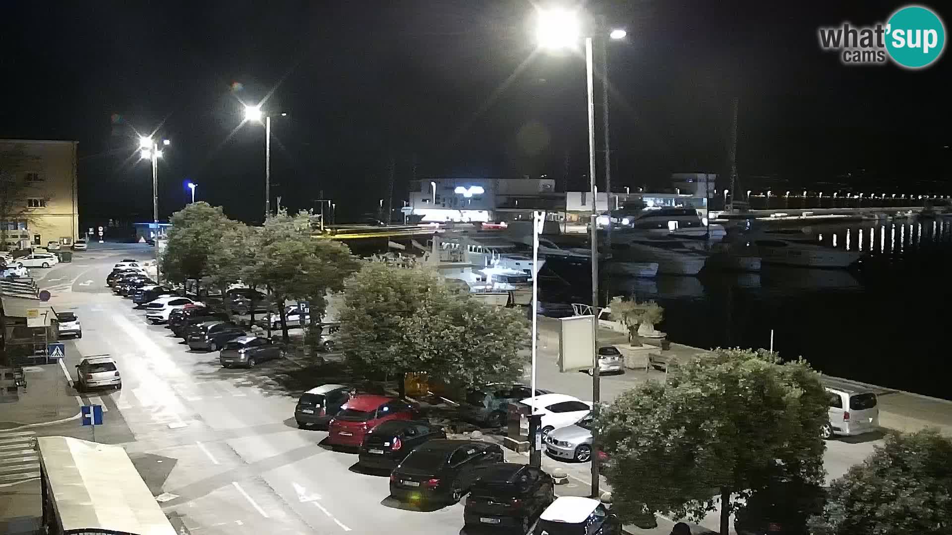 La Riva e la Marina a Rijeka (Fiume) – Live Webcam Croazia