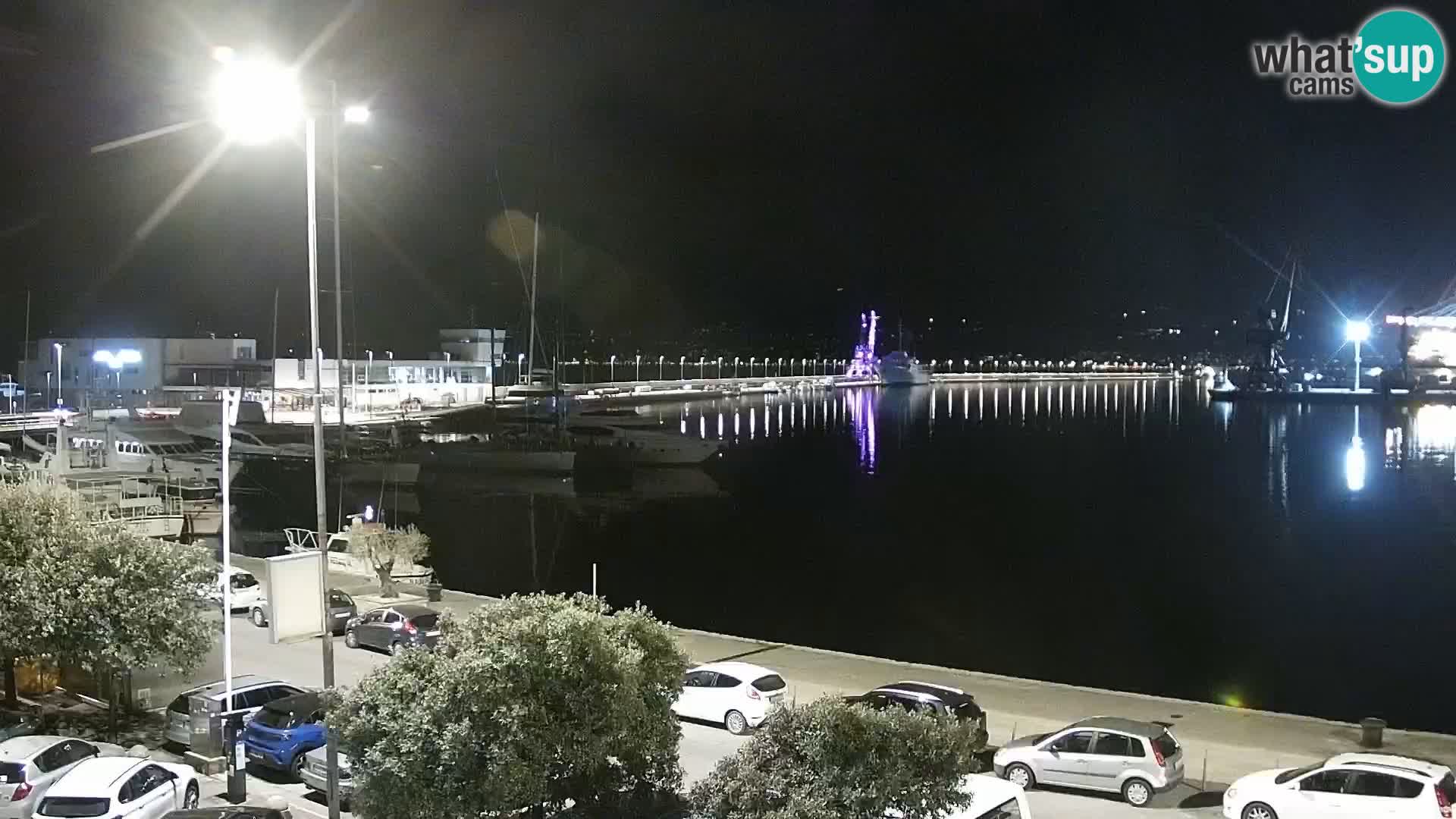 La Riva e la Marina a Rijeka (Fiume) – Live Webcam Croazia
