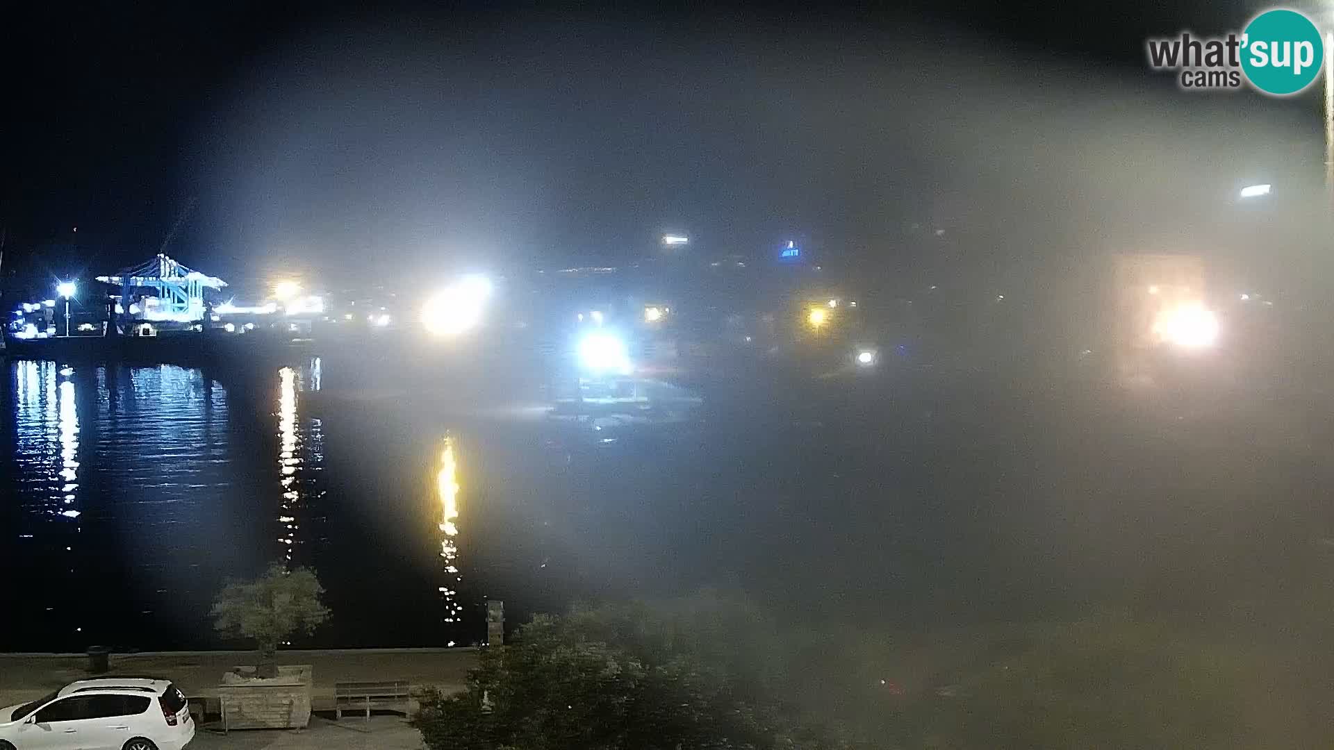 La Riva e la Marina a Rijeka (Fiume) – Live Webcam Croazia
