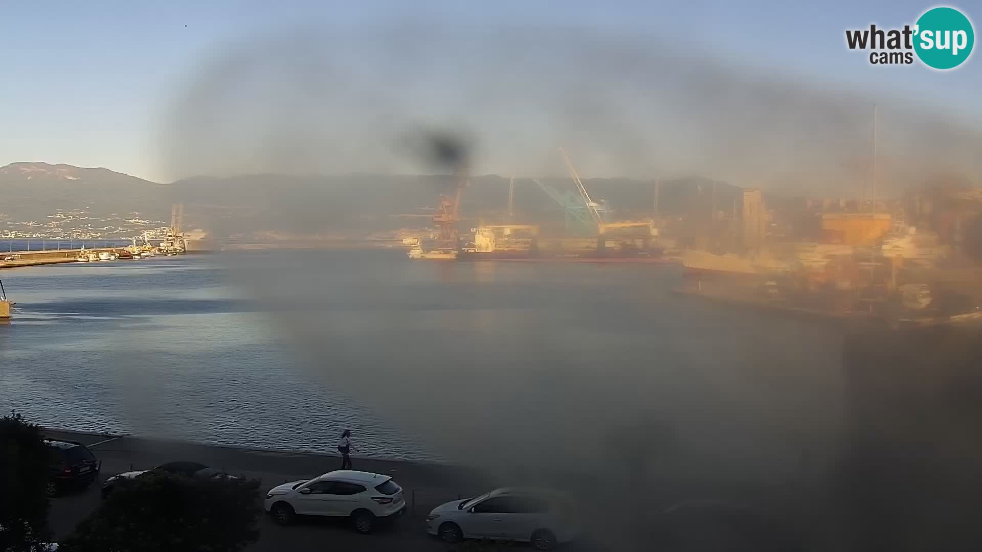 Riva i Marina u Rijeci – Web kamera uživo u Hrvatskoj