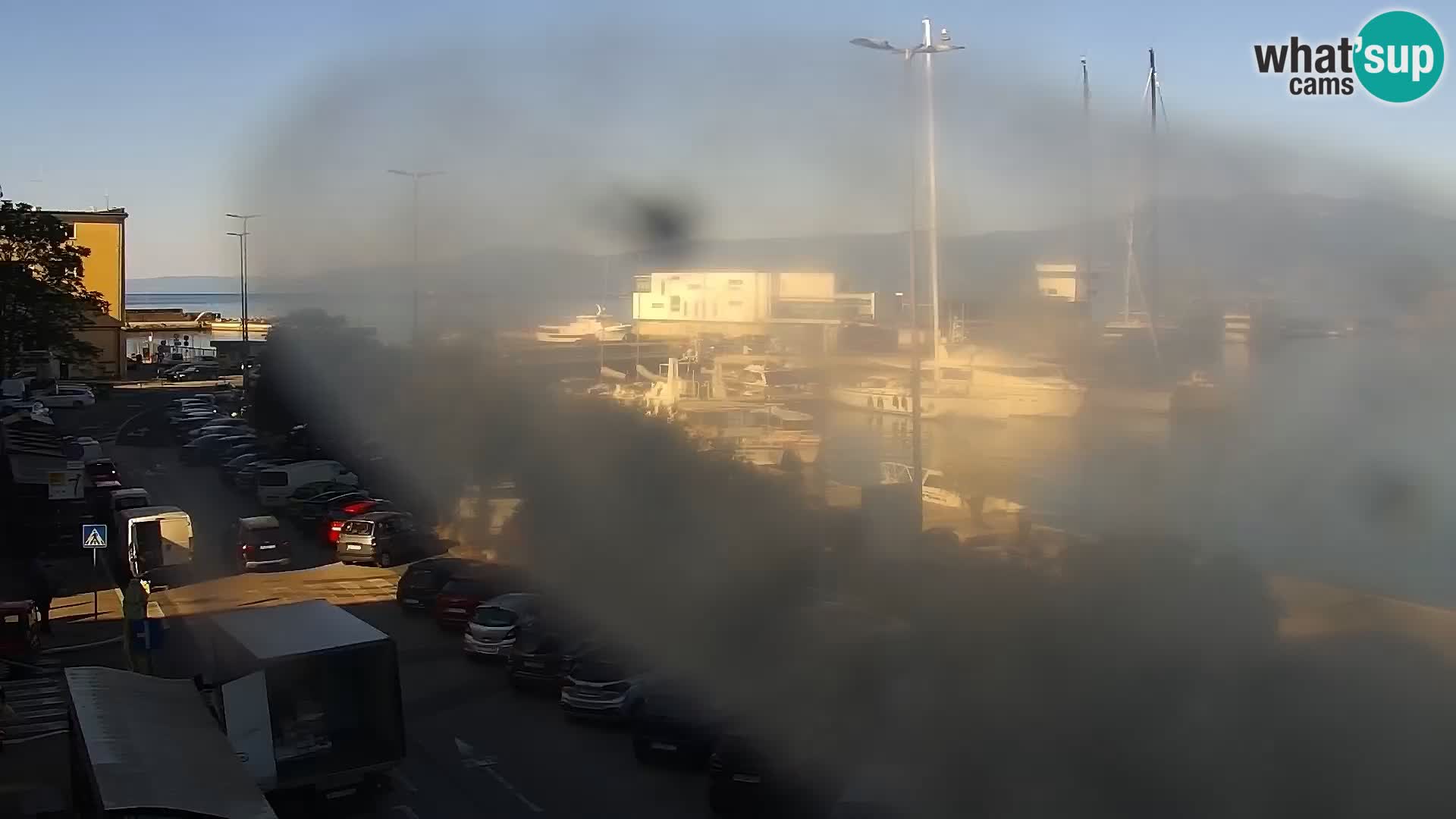 La Riva e la Marina a Rijeka (Fiume) – Live Webcam Croazia