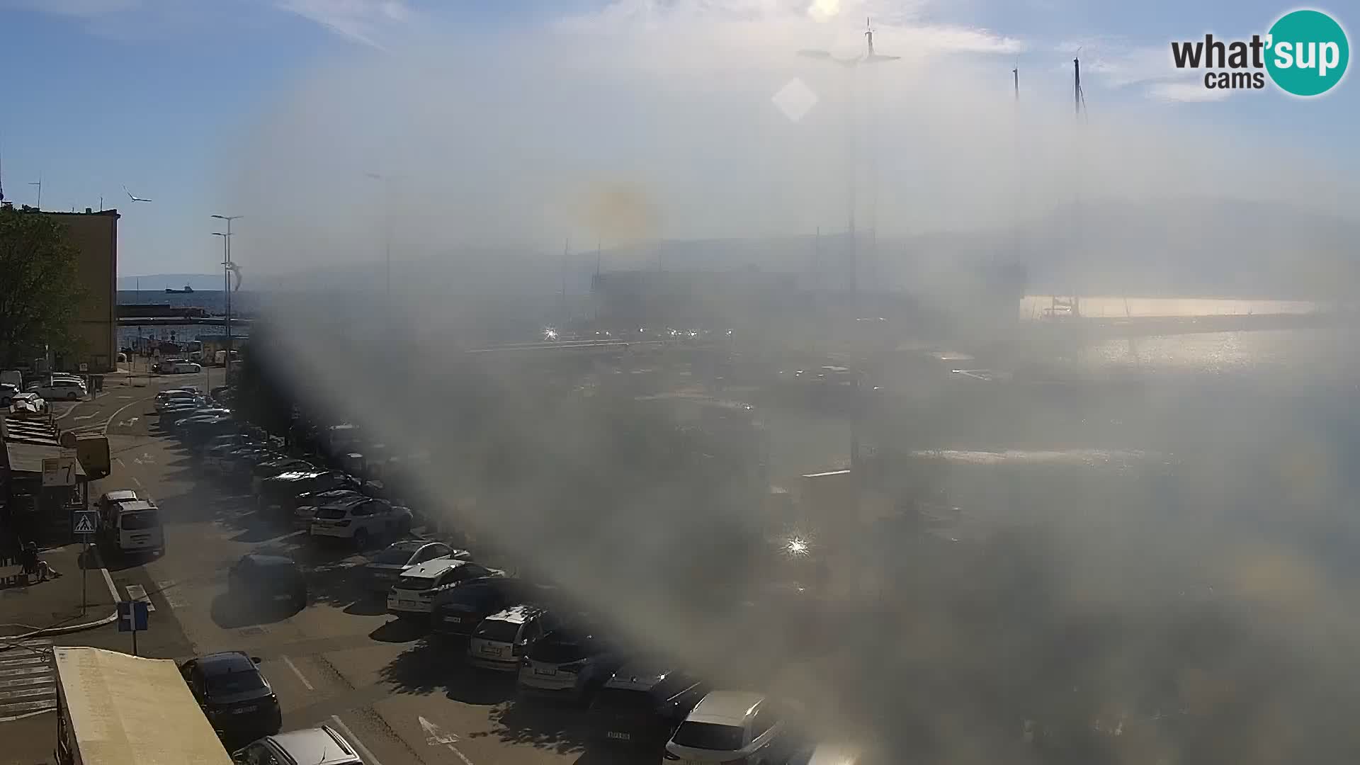 La Riva y Marina en Rijeka – Webcam en vivo Croacia