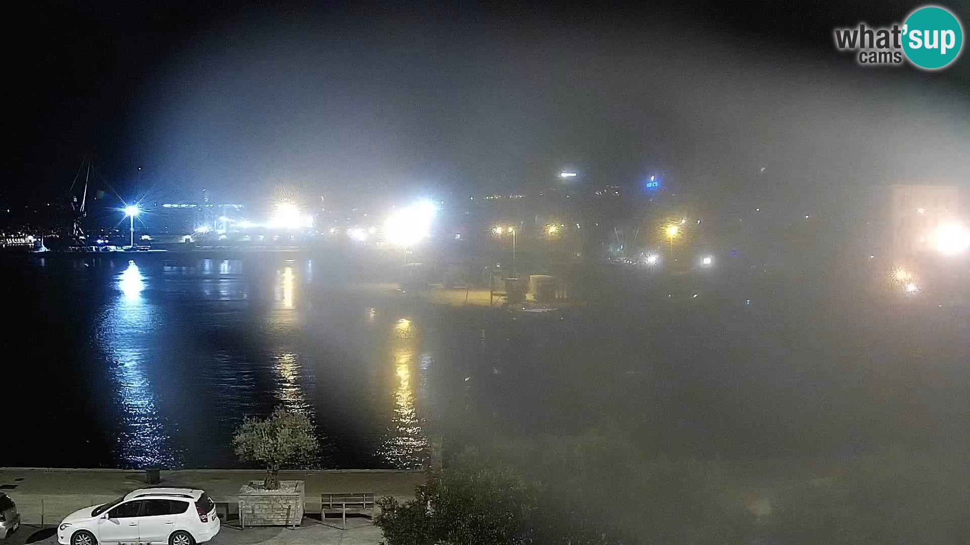 The Riva and Marina in Rijeka  – Live Webcam Croatia