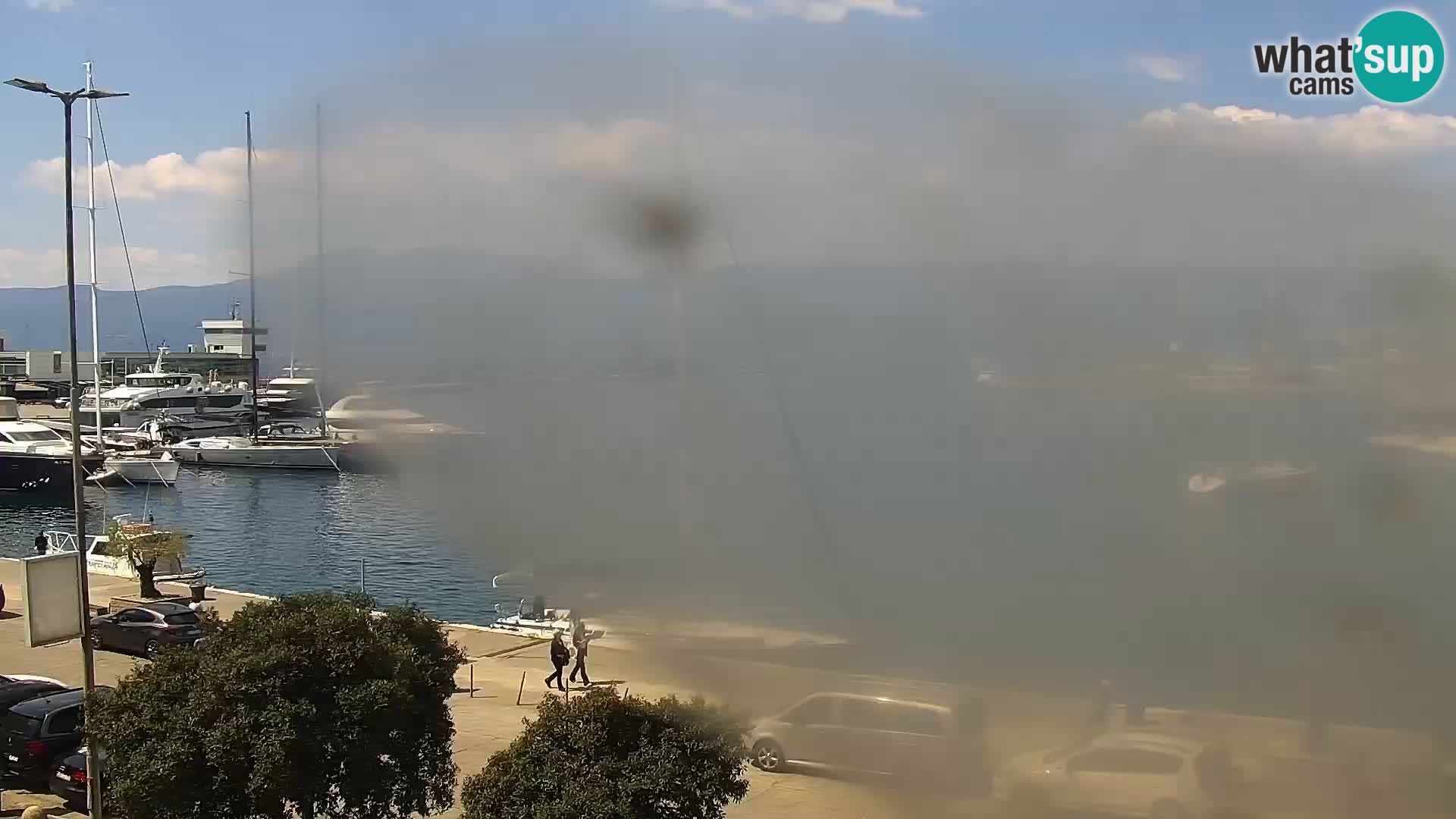 Riva i Marina u Rijeci – Web kamera uživo u Hrvatskoj