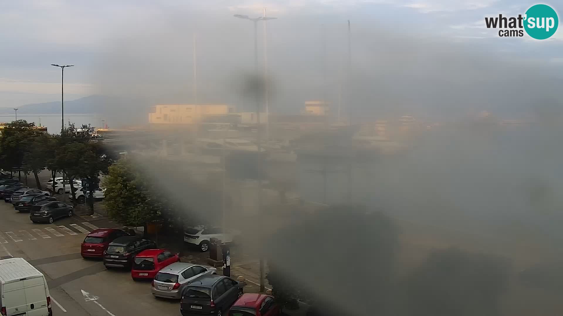 La Riva e la Marina a Rijeka (Fiume) – Live Webcam Croazia