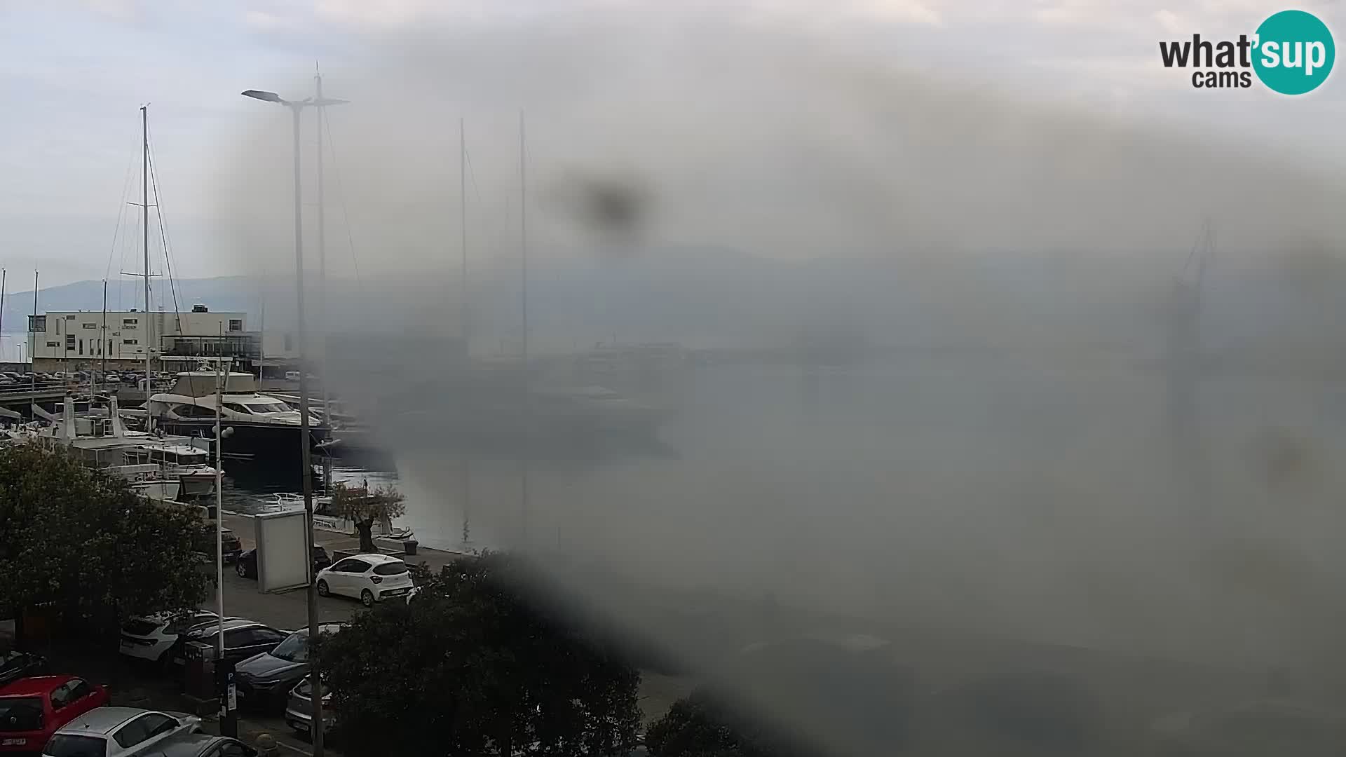 La Riva e la Marina a Rijeka (Fiume) – Live Webcam Croazia