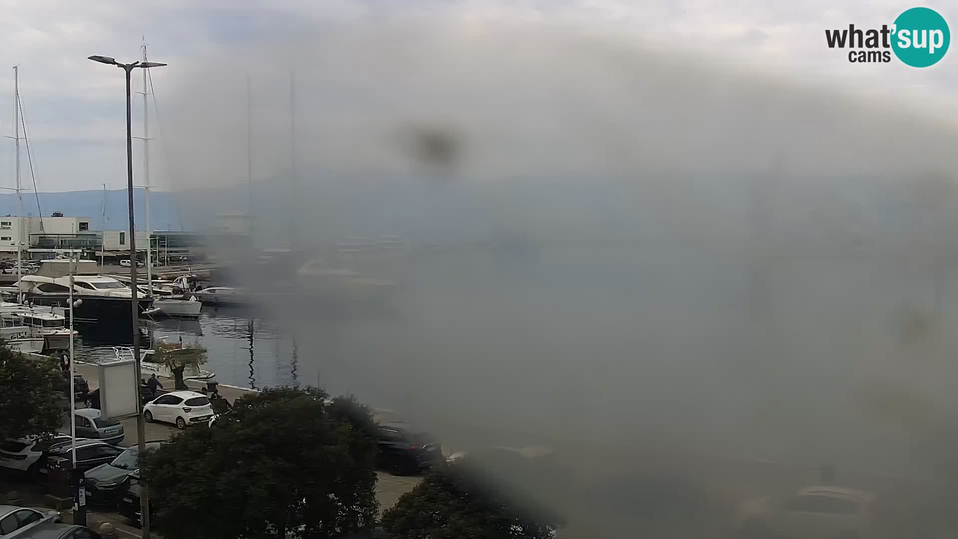 Riva in Marina v Reki – Spletna kamera v živo Hrvaška