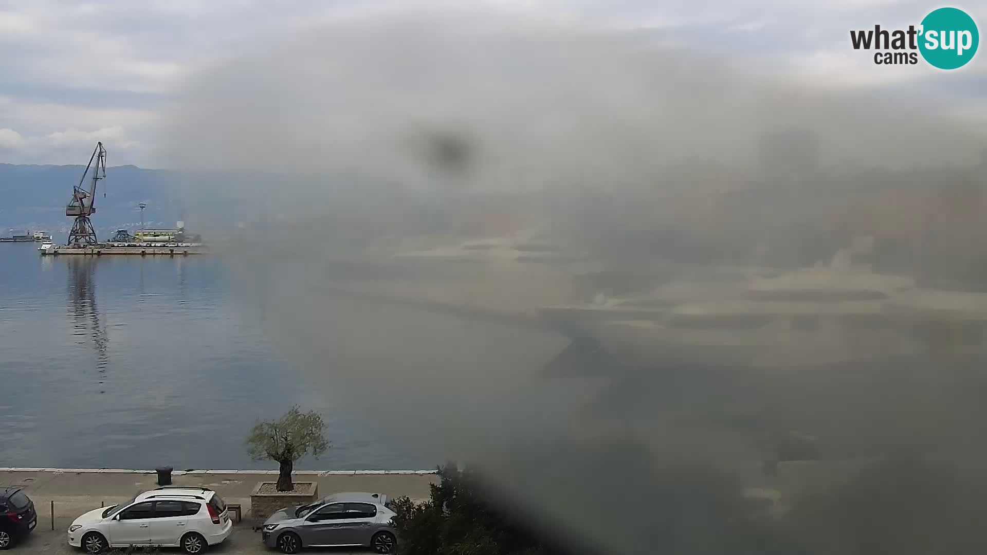 Riva in Marina v Reki – Spletna kamera v živo Hrvaška