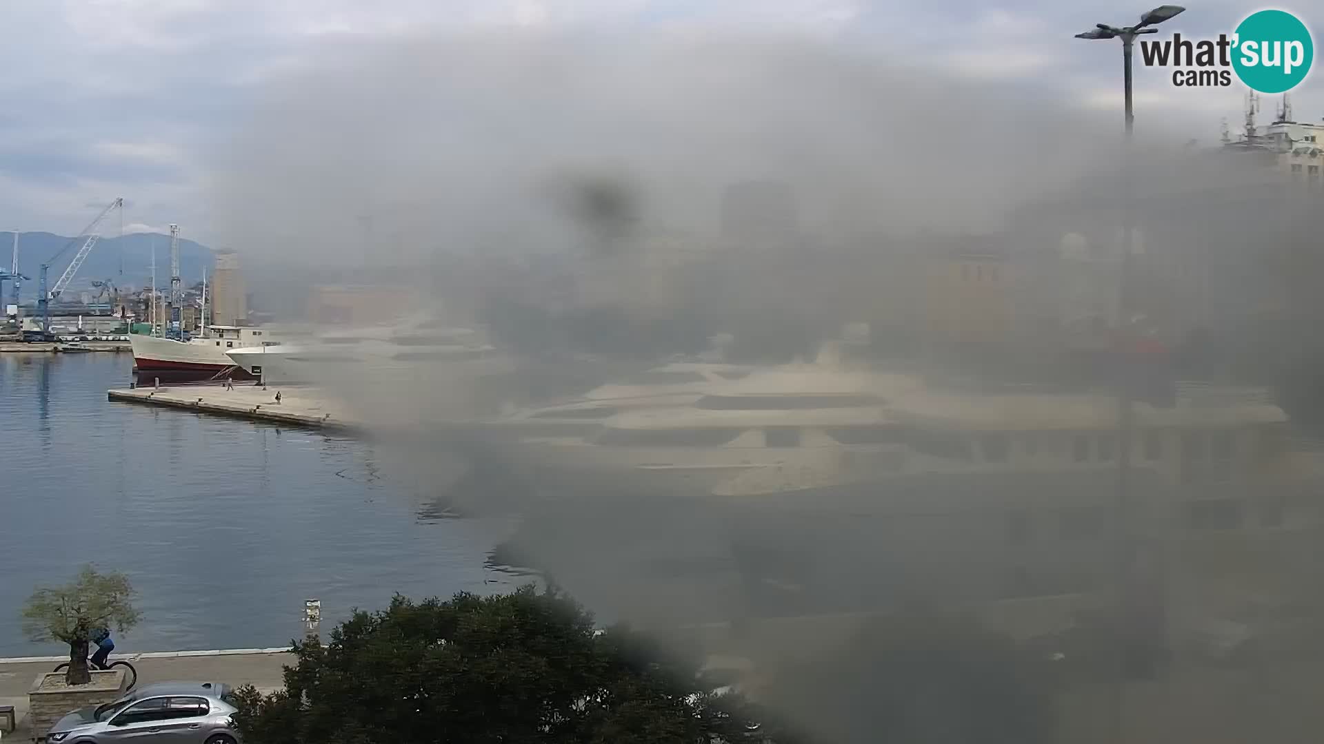 La Riva e la Marina a Rijeka (Fiume) – Live Webcam Croazia