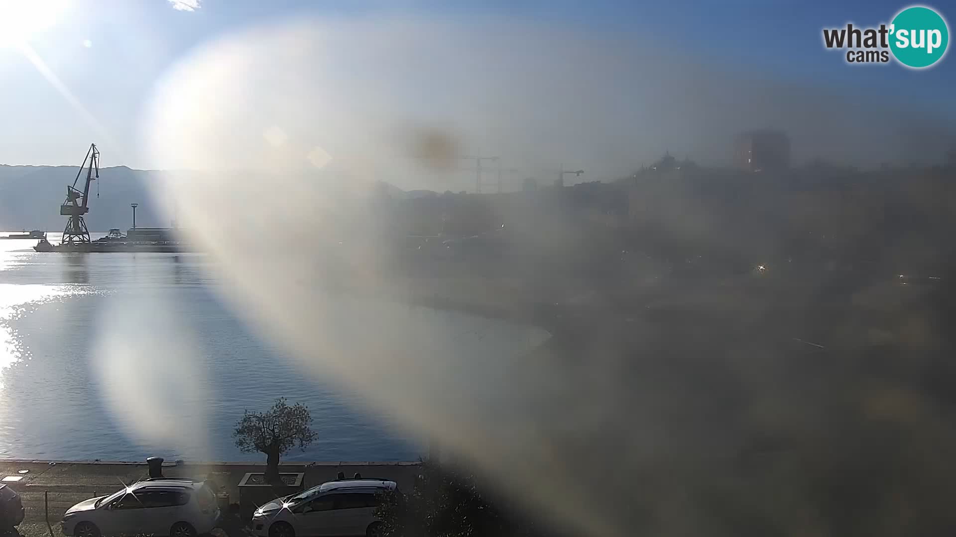 Die Riva und Marina in Rijeka – Live Webcam Kroatien