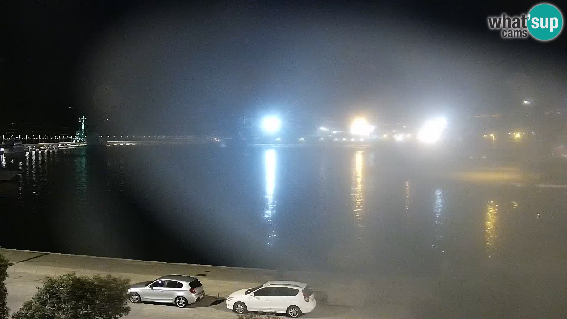 Die Riva und Marina in Rijeka – Live Webcam Kroatien