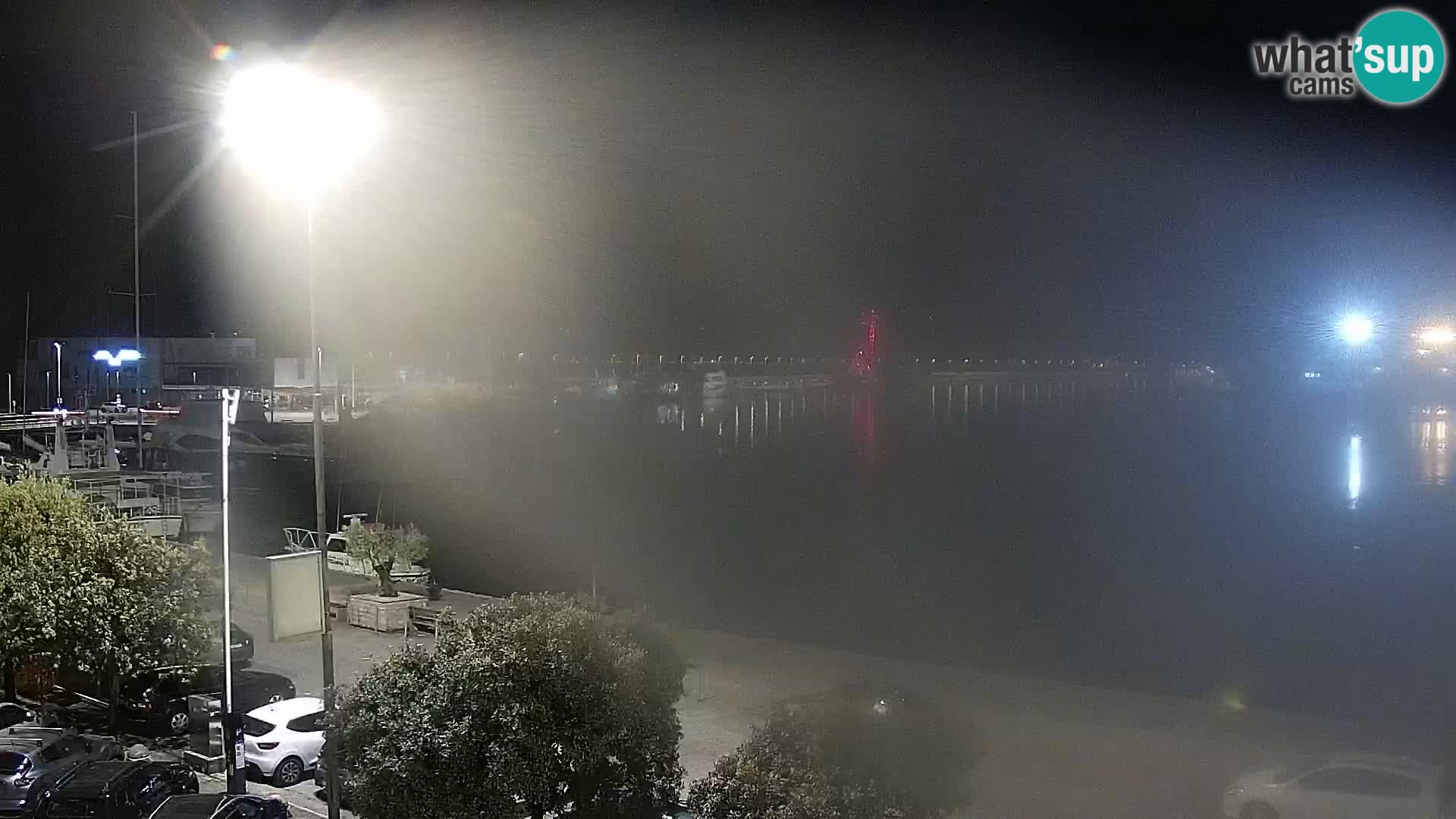 La Riva et Marina à Rijeka – Live Webcam Croatie