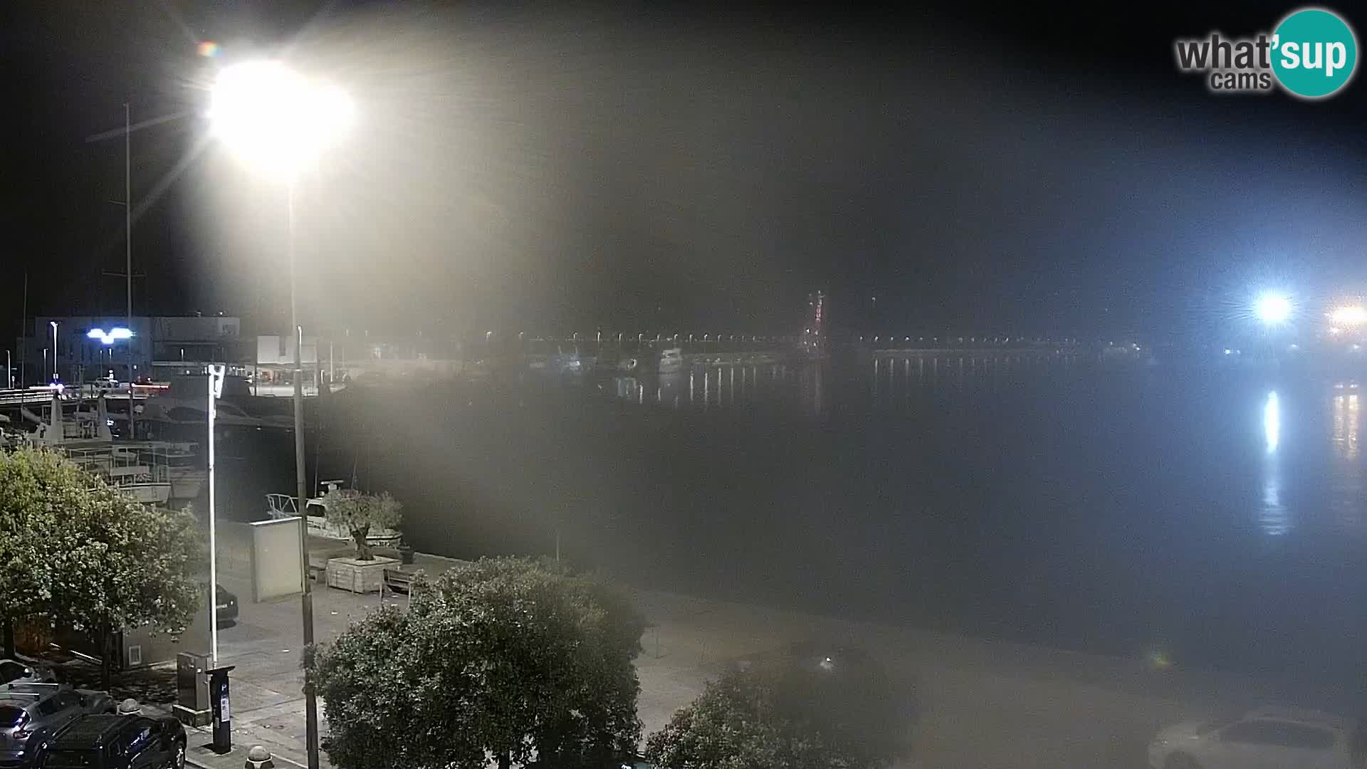 La Riva e la Marina a Rijeka (Fiume) – Live Webcam Croazia