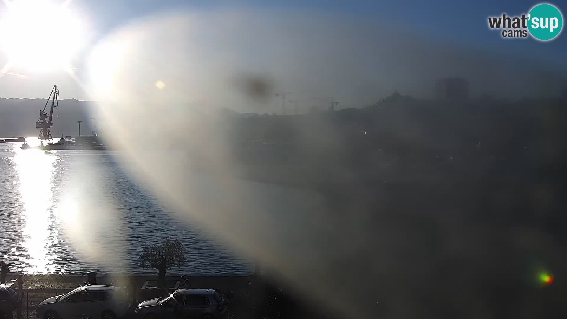 La Riva e la Marina a Rijeka (Fiume) – Live Webcam Croazia