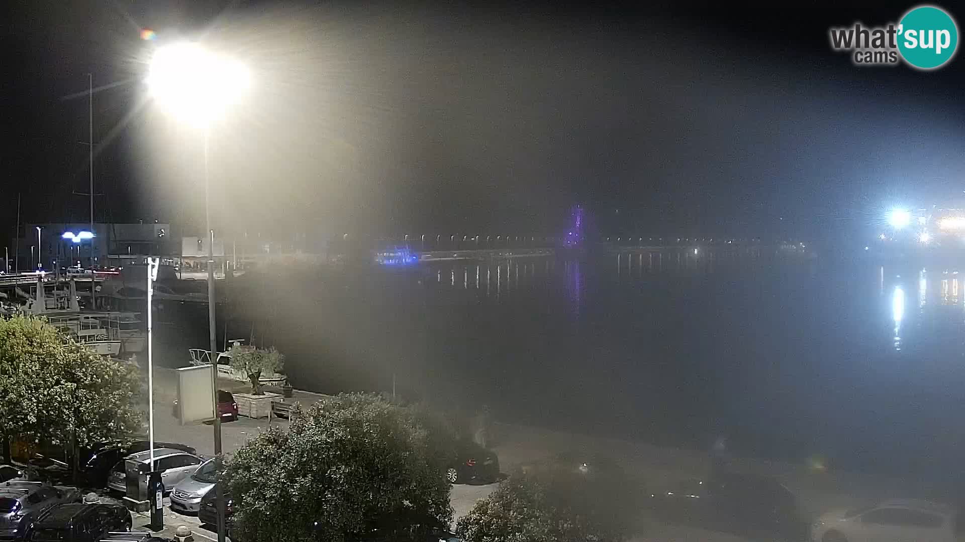 La Riva et Marina à Rijeka – Live Webcam Croatie