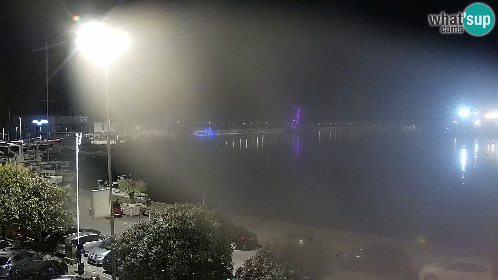 La Riva et Marina à Rijeka – Live Webcam Croatie