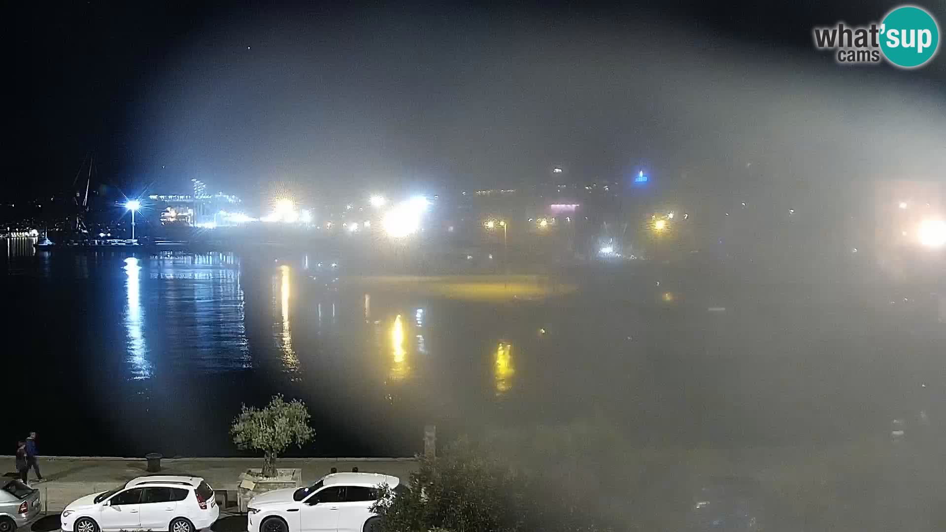 Riva in Marina v Reki – Spletna kamera v živo Hrvaška