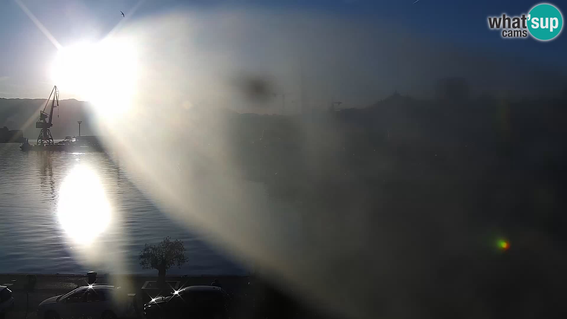 The Riva and Marina in Rijeka  – Live Webcam Croatia